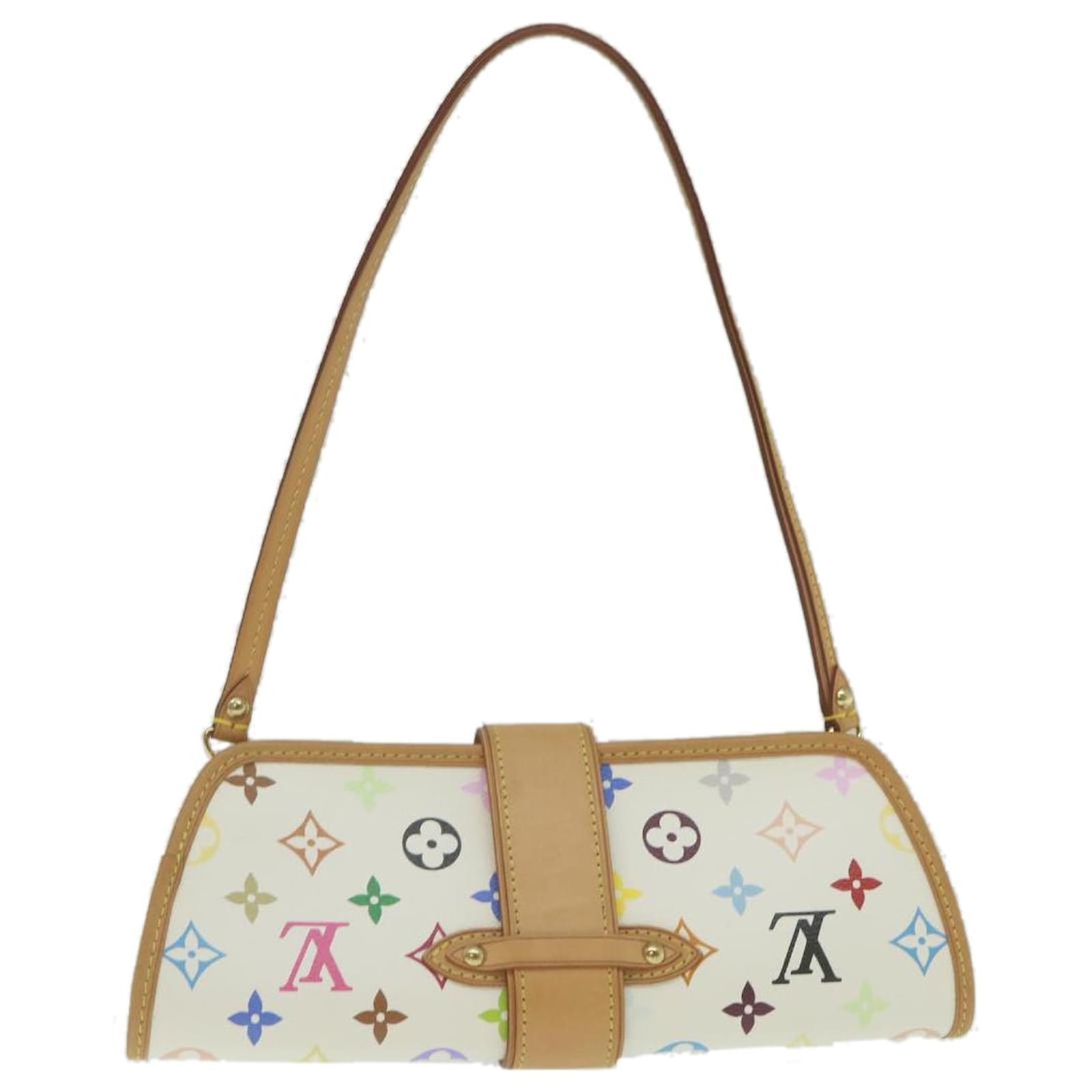 LOUIS VUITTON Monogram Multicolor Shirley Shoulder Bag White M40049 Auth  pt1184a ref.636732 - Joli Closet