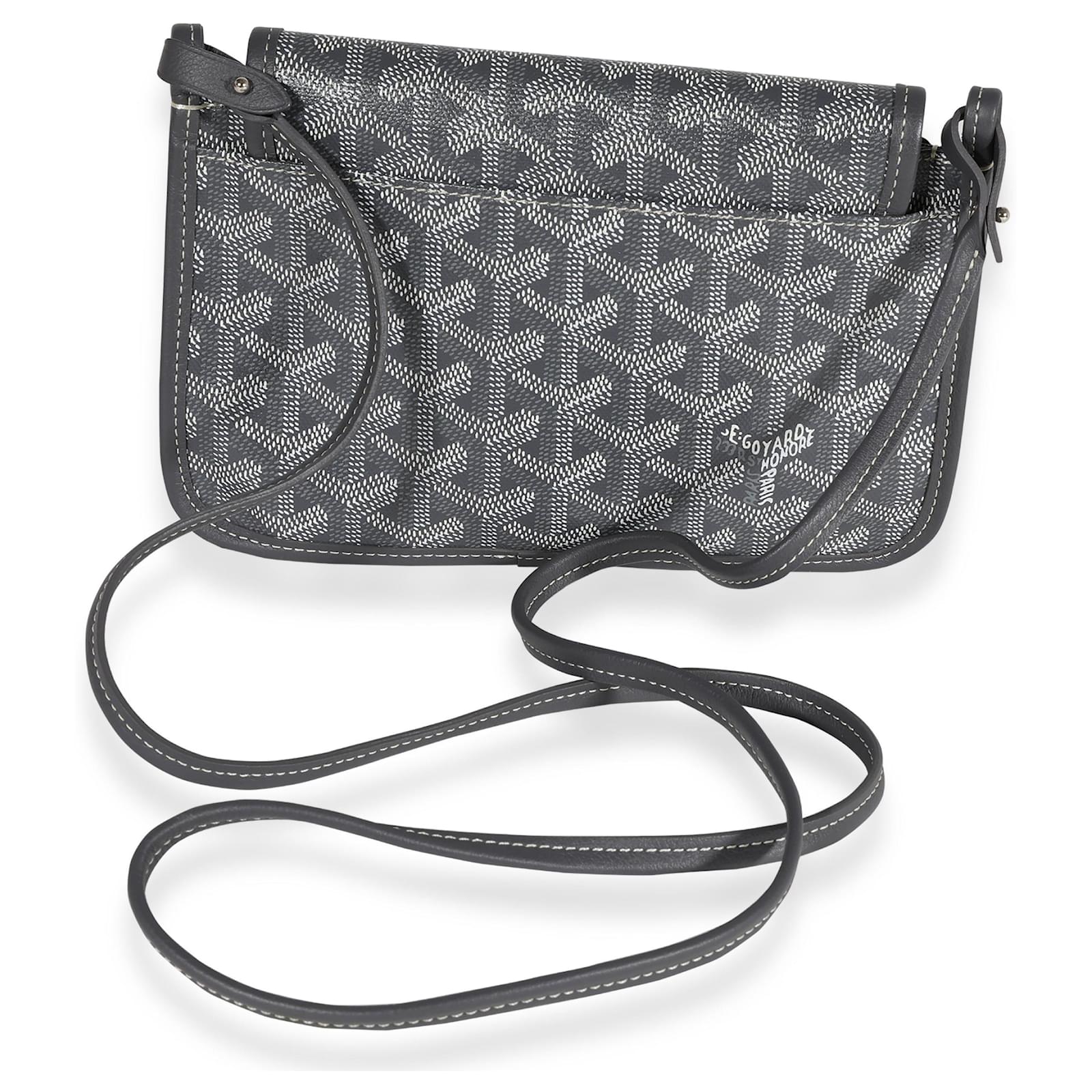 Goyard Gray Ine Plumet Crossbody Grey ref.637095 - Joli Closet