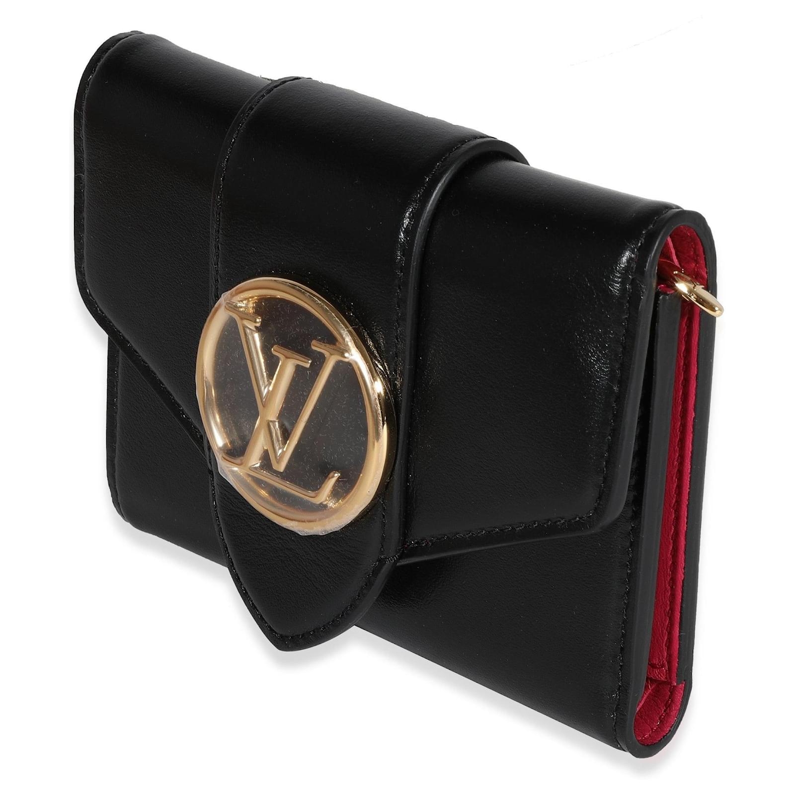 LV Pont 9 Compact Wallet Smooth Calfskin Leather - Wallets and