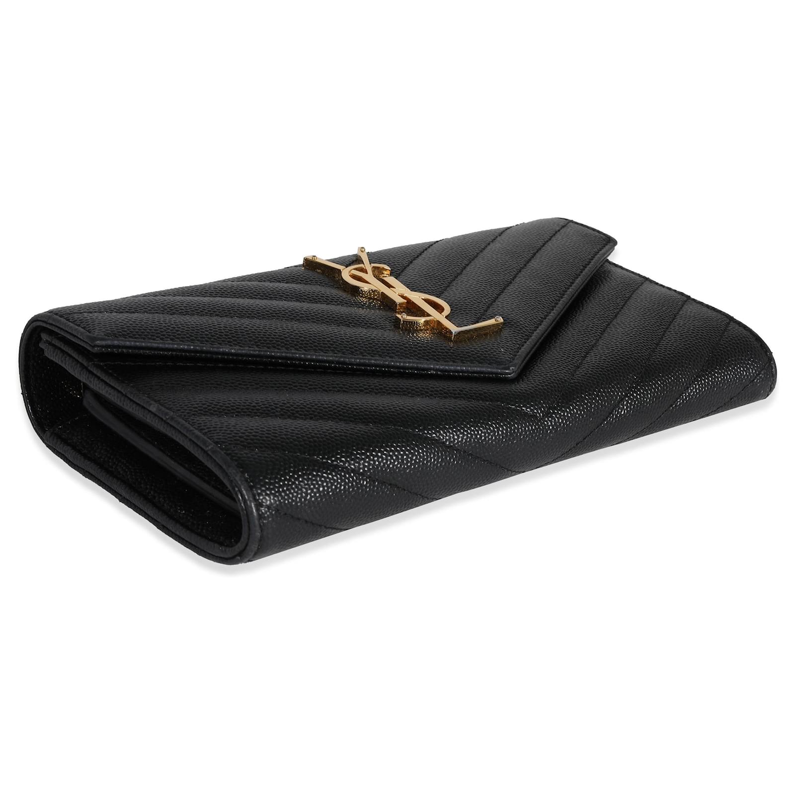 Saint Laurent Large Monogram Flap Wallet