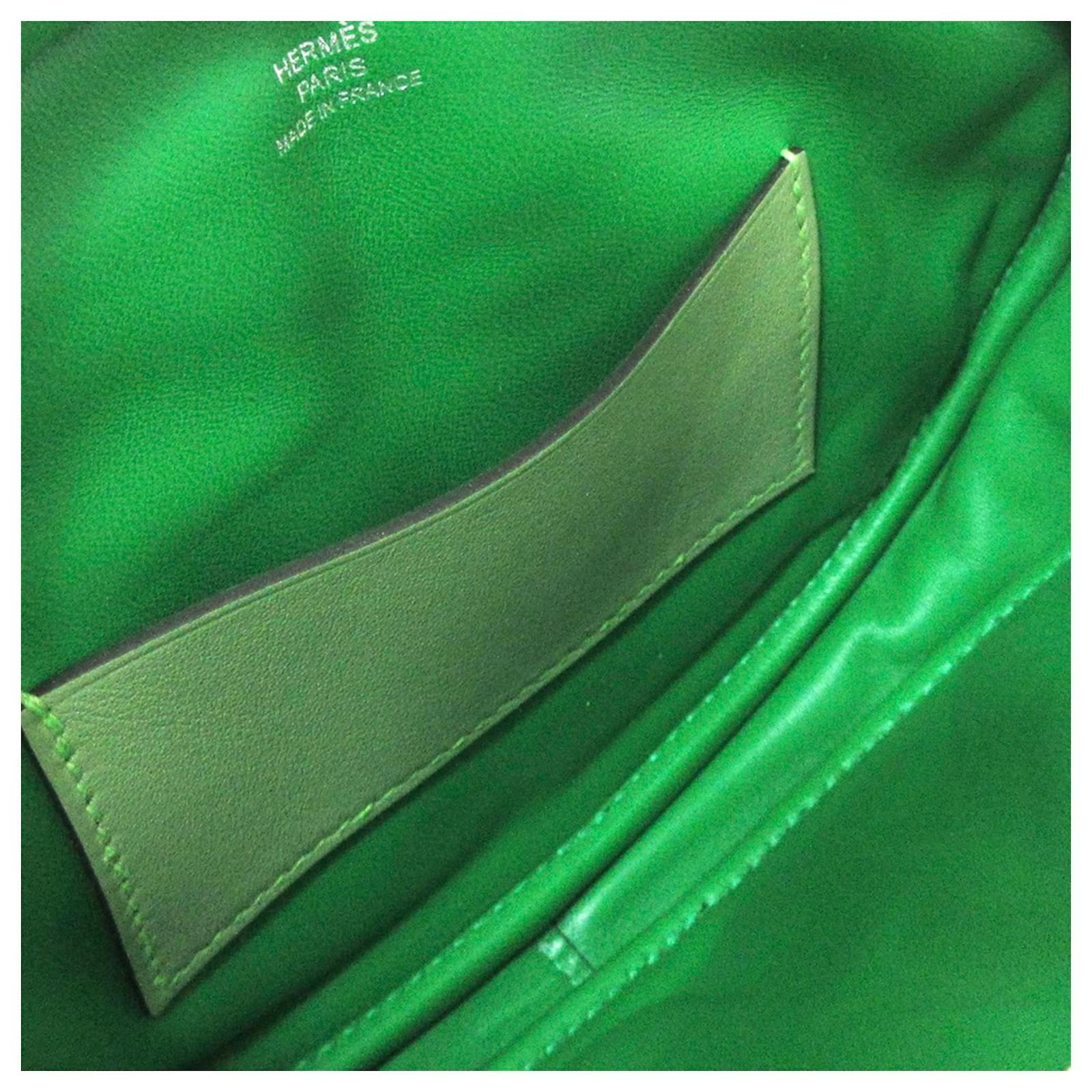 Hermès Hermes Green In The Loop Leather Belt Bag Light green Pony-style  calfskin ref.637292 - Joli Closet