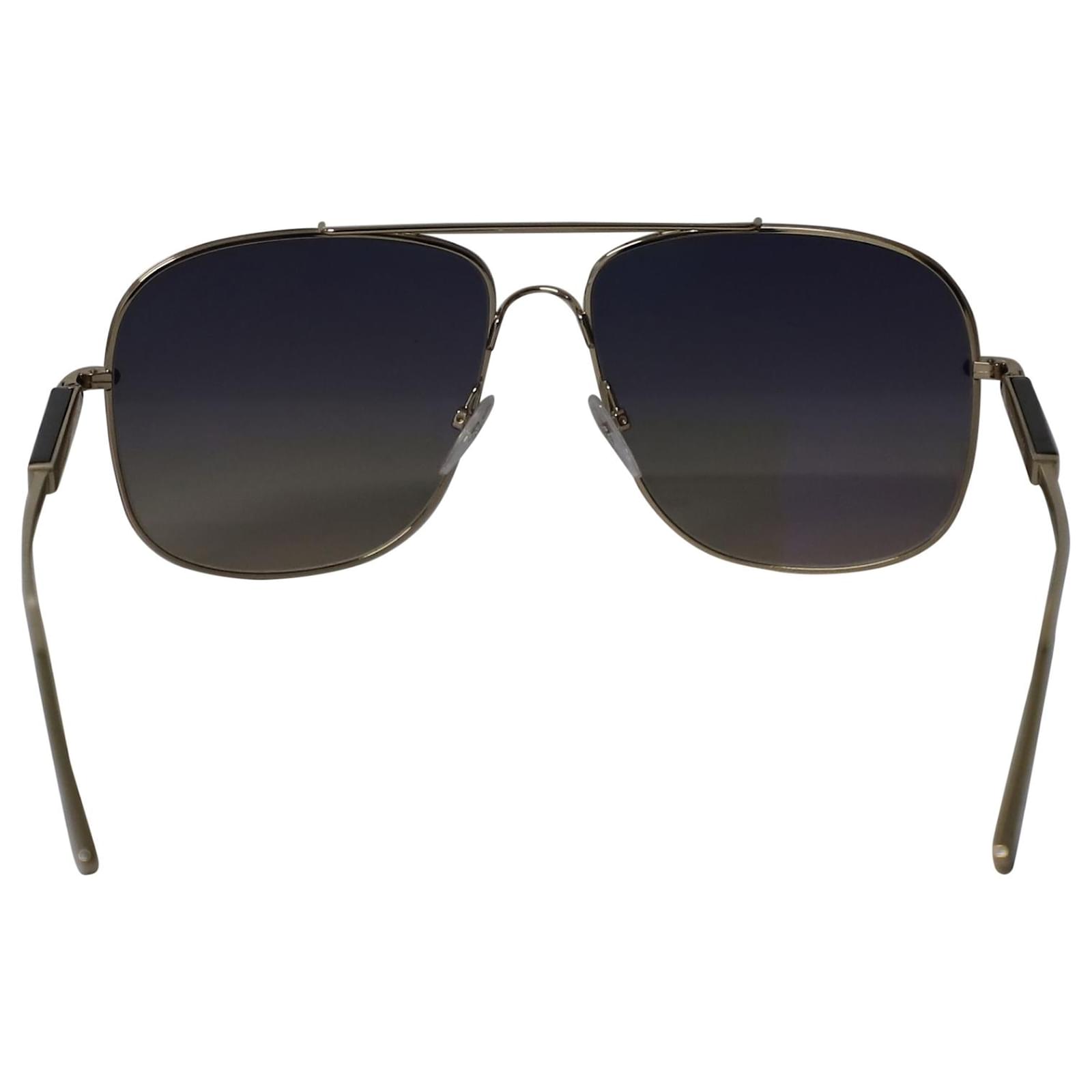 Tom Ford Jude TF 0669 28B Sunglasses in Gold Metal Golden  - Joli  Closet