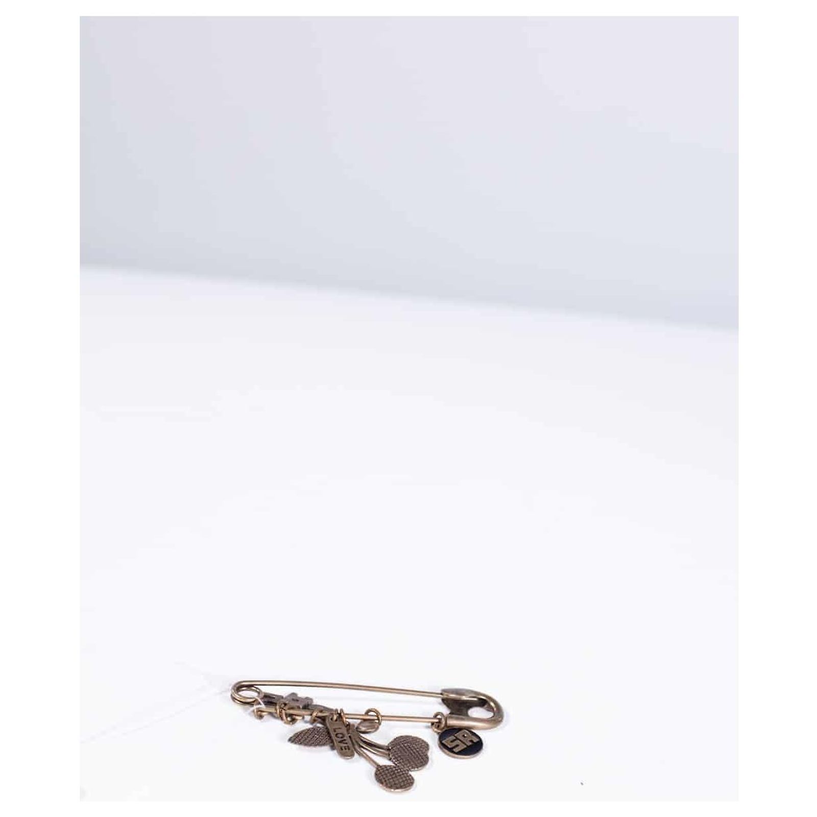 Broche Sonia Rykiel Bonhomme Marin - Couleur Violette, Matière Plastique Et Acier - Neuf Sans Emballage