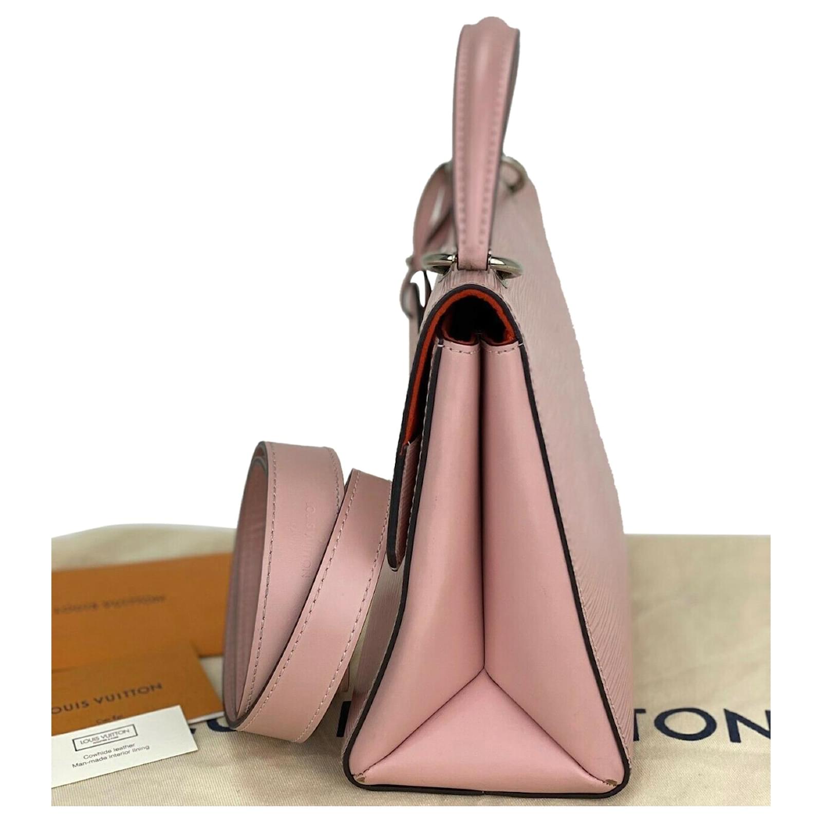 Louis Vuitton Bag Grenelle Pm Rose Ballerine Pink Epi Leather Hand Shoulder  A858