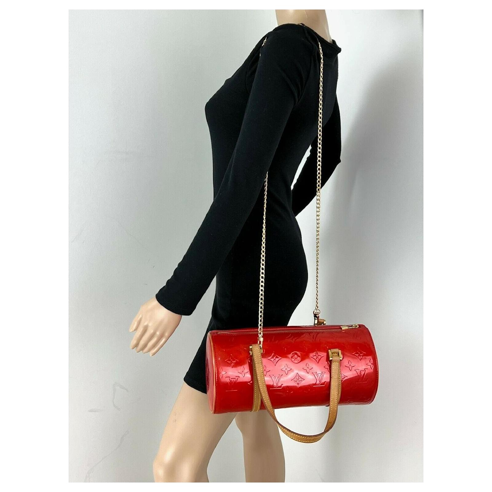 Louis Vuitton Louis Vuitton Handbag Papillon 30 Red Vernis Leather Vintage  Shoulder Bag A931 ref.639183 - Joli Closet