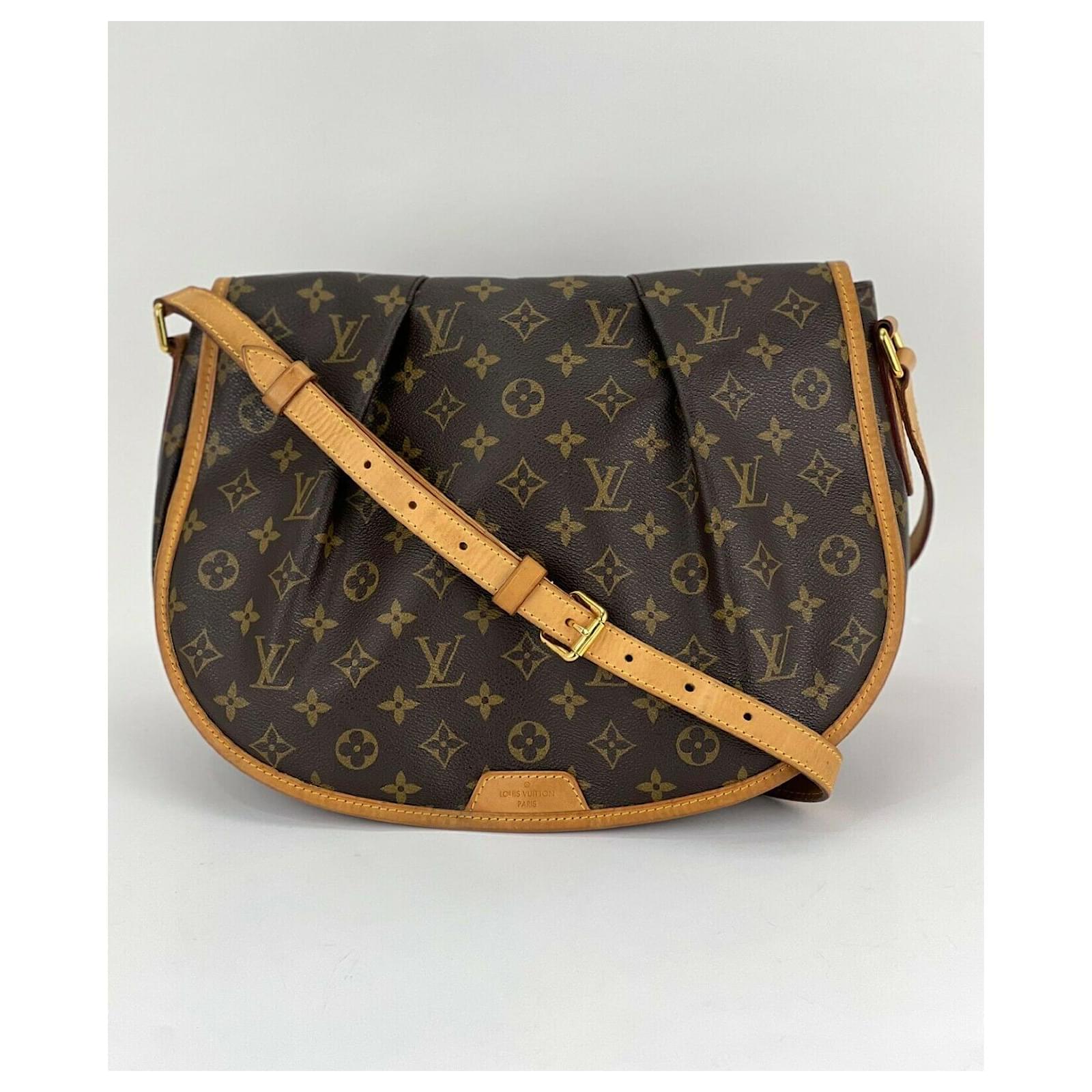 Louis Vuitton Messenger Bag Menilmontant MM Monogram Crossbody Shoulder