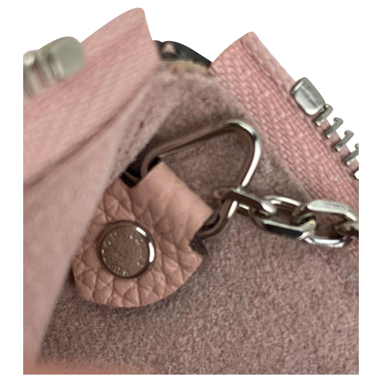 LOUIS VUITTON Key Pouch Mahina Magnolia Pink Coin Holder Bag Charm M69508  New Leather ref.674126 - Joli Closet