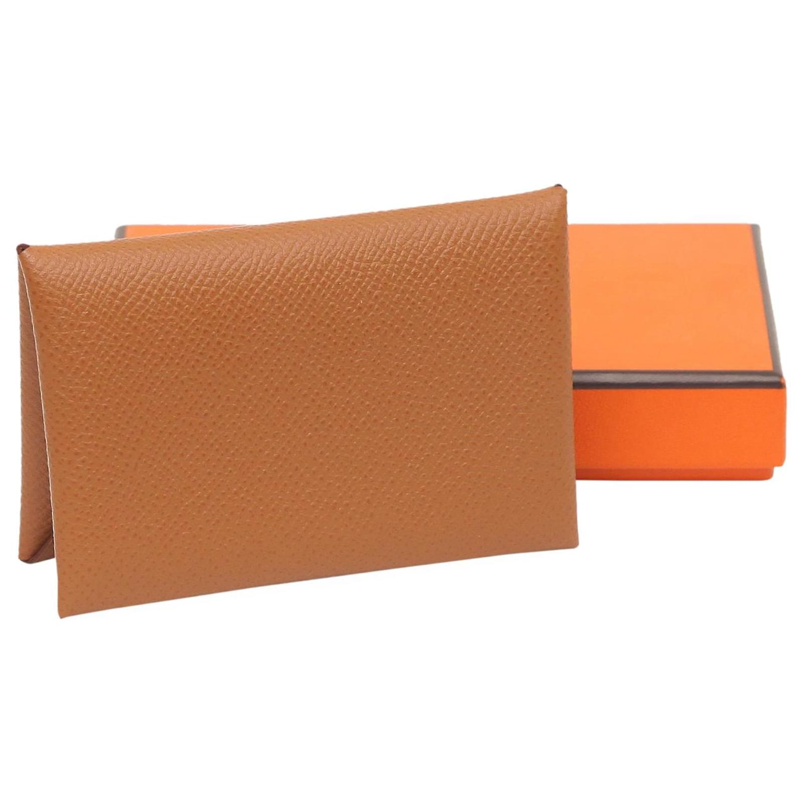 Calvi leather card wallet