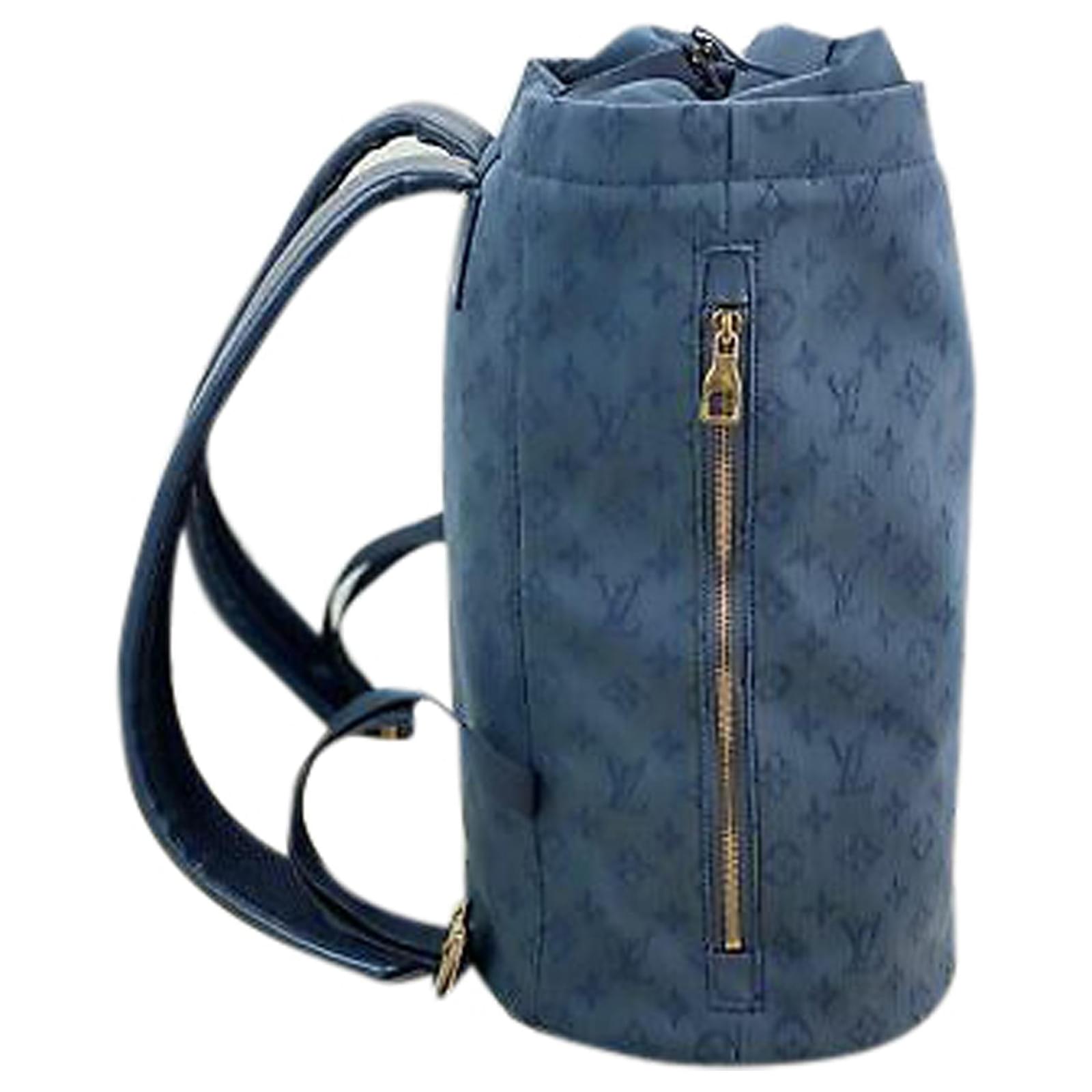 Louis Vuitton Chalk Backpack Monogram Denim M44617 New Mens