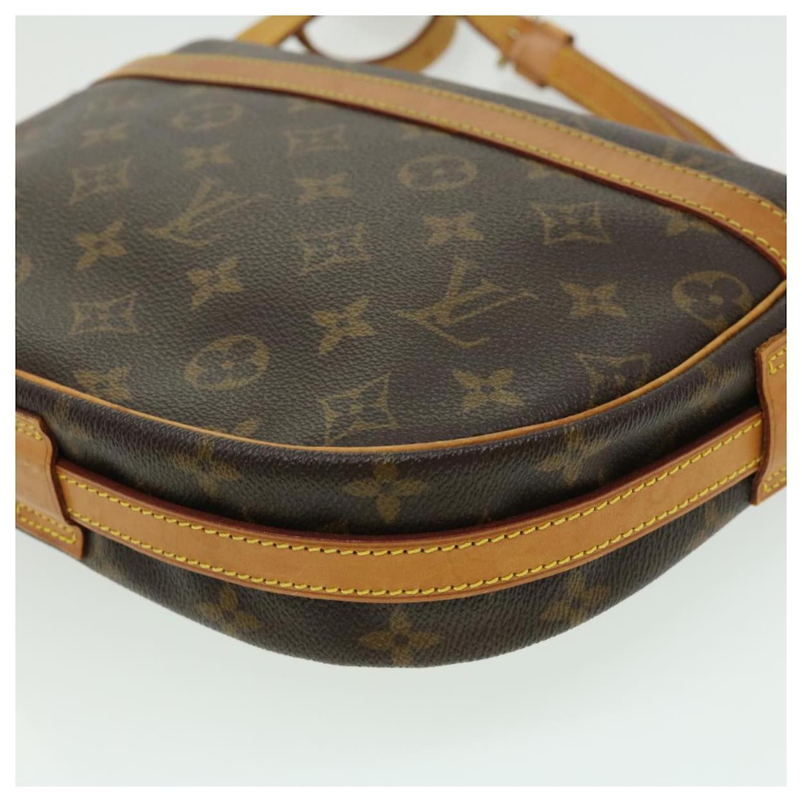 Authentic Louis Vuitton Monogram Jeune Fille MM Shoulder Bag M51226 Used F/S