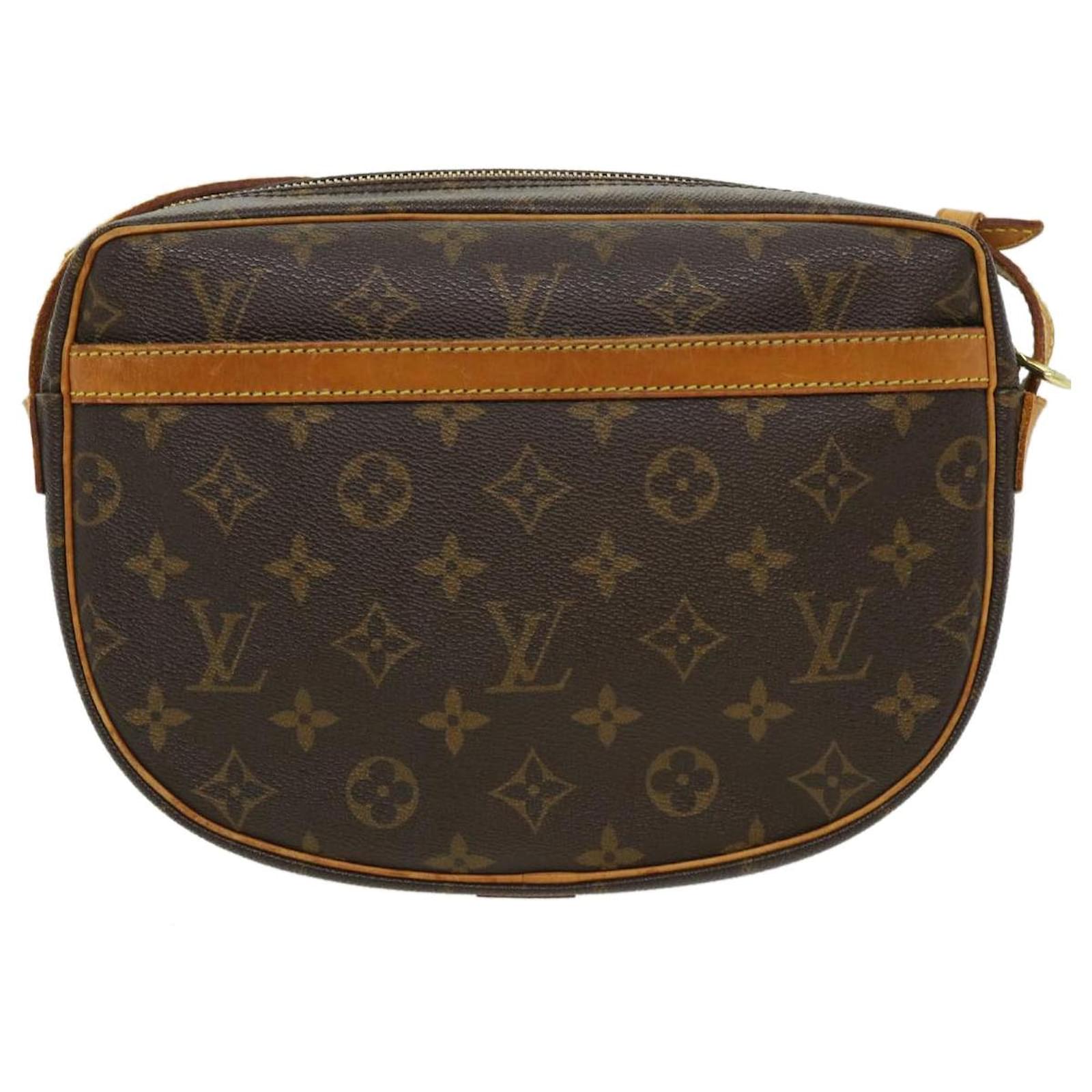 Auth Louis Vuitton Monogram JEUNE FILLE MM Pocket JUNK Shoulder bag  1i220060n