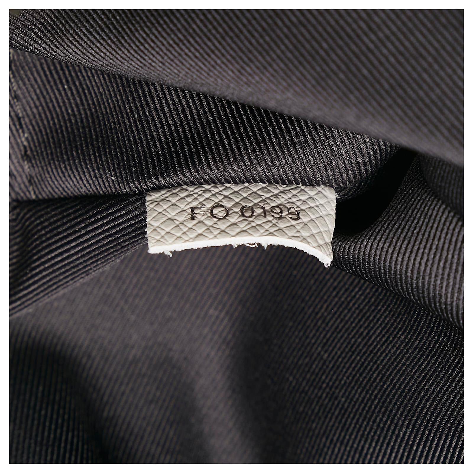 Louis Vuitton White Monogram Taigarama Outdoor-Gürteltasche Weiß Leder  Kalbähnliches Kalb ref.656434 - Joli Closet
