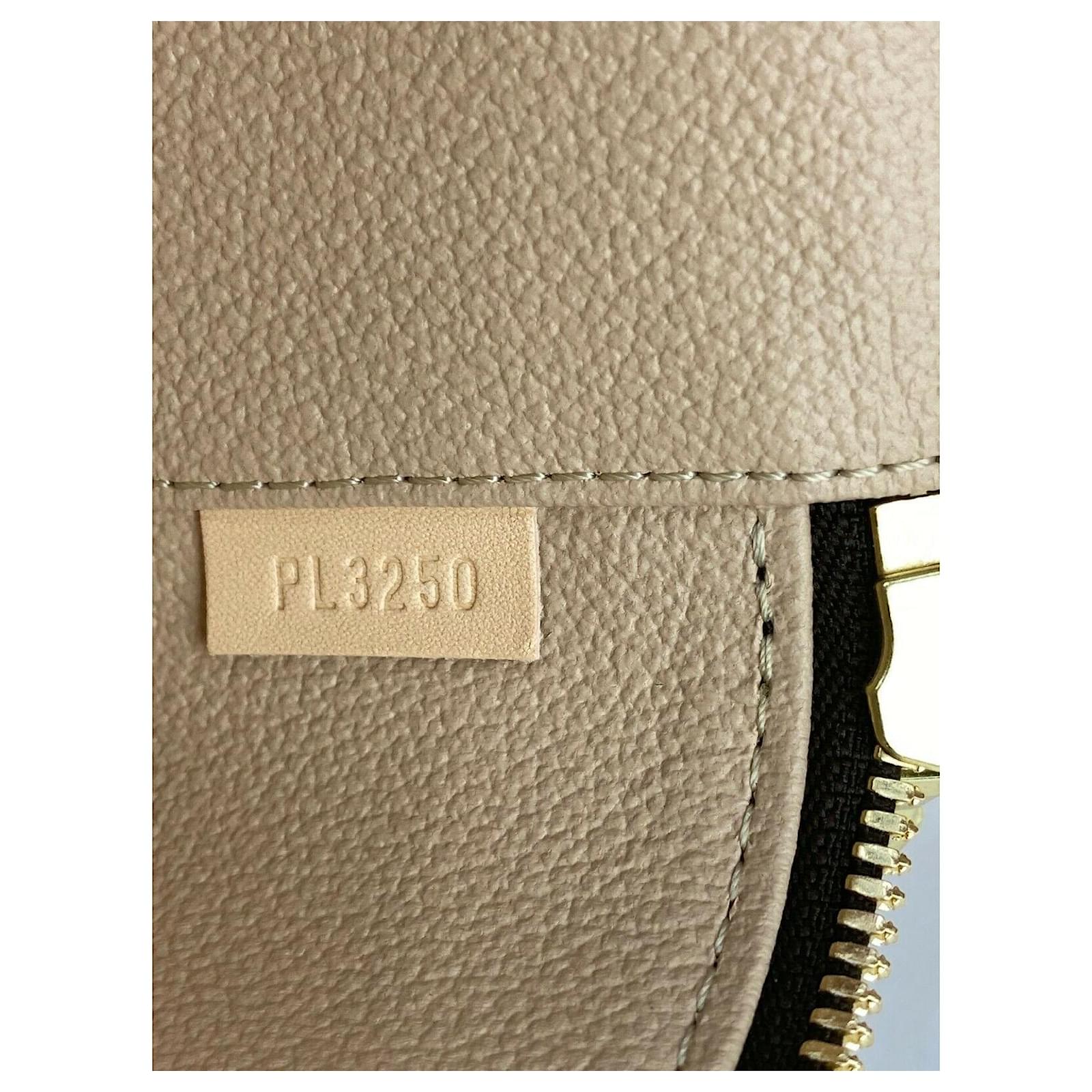 Louis Vuitton New Cosmetic Bag Nice Nano Monogram Canvas M44936 a582  VALENTINE Leather ref.641192 - Joli Closet