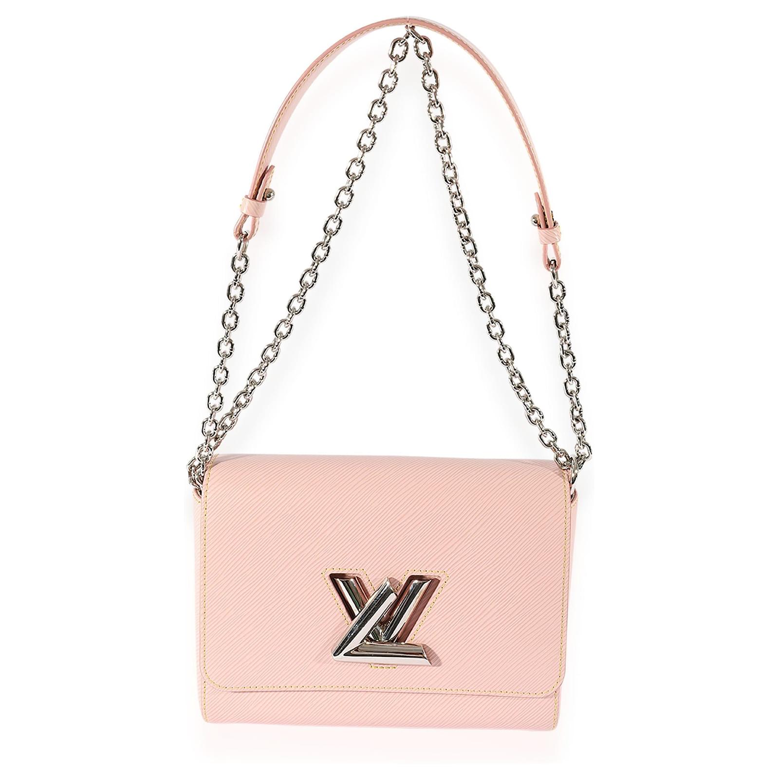 Louis Vuitton Rose Ballerine Epi Twist Mm Pink Leather ref.641430