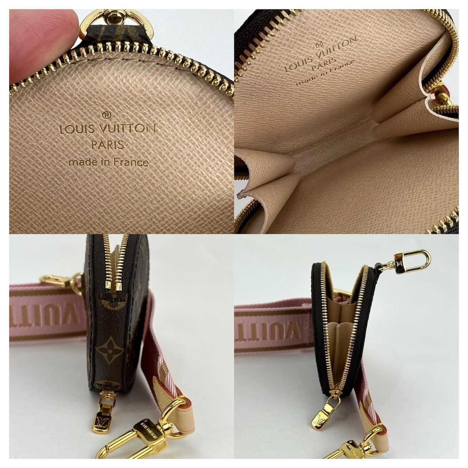 Louis Vuitton Strap & Monogram Coin Purse Bandouliere Jacquard Strap Only  A1006 Leather ref.641515 - Joli Closet