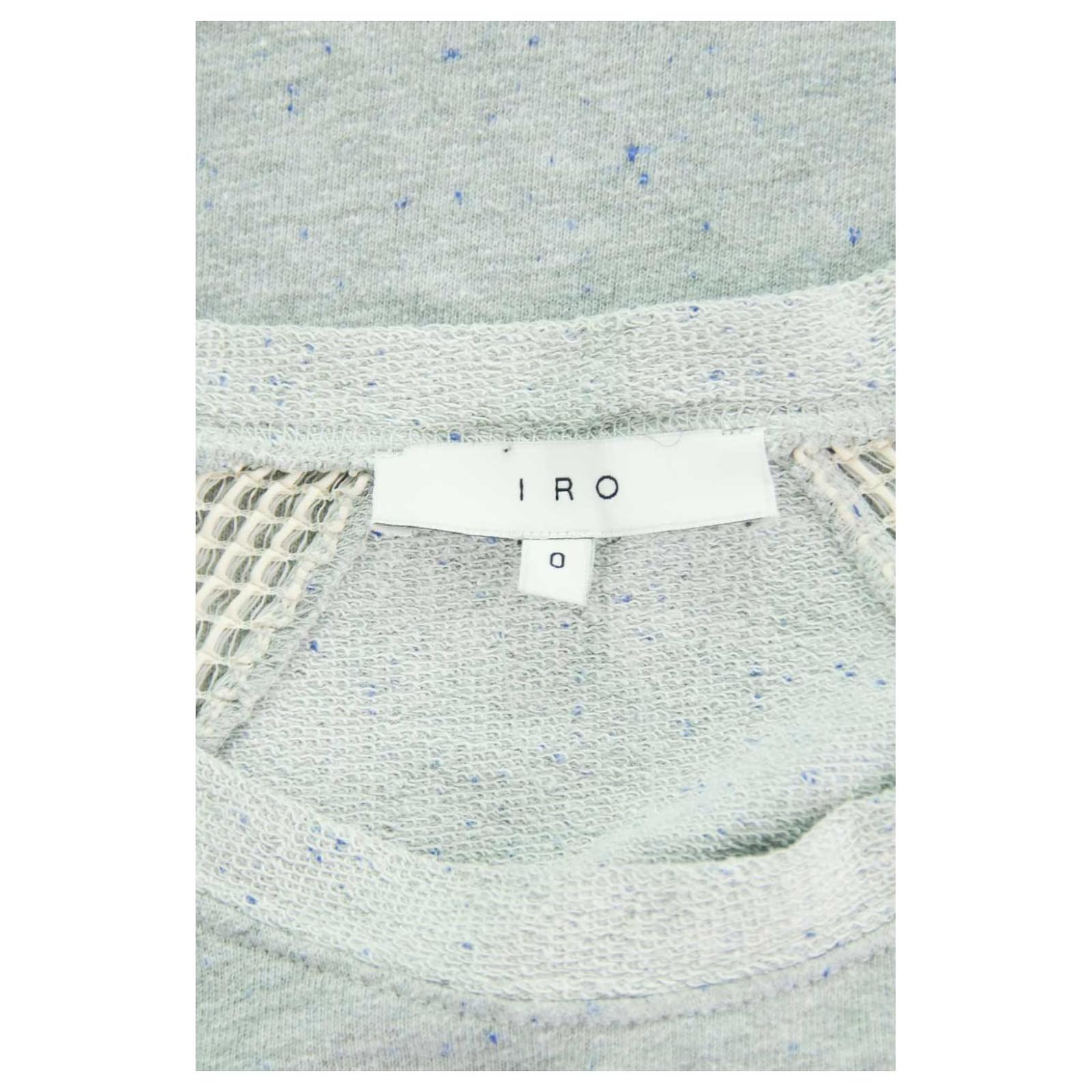 Top Iro 0 Grey Cotton ref.641910 Joli Closet