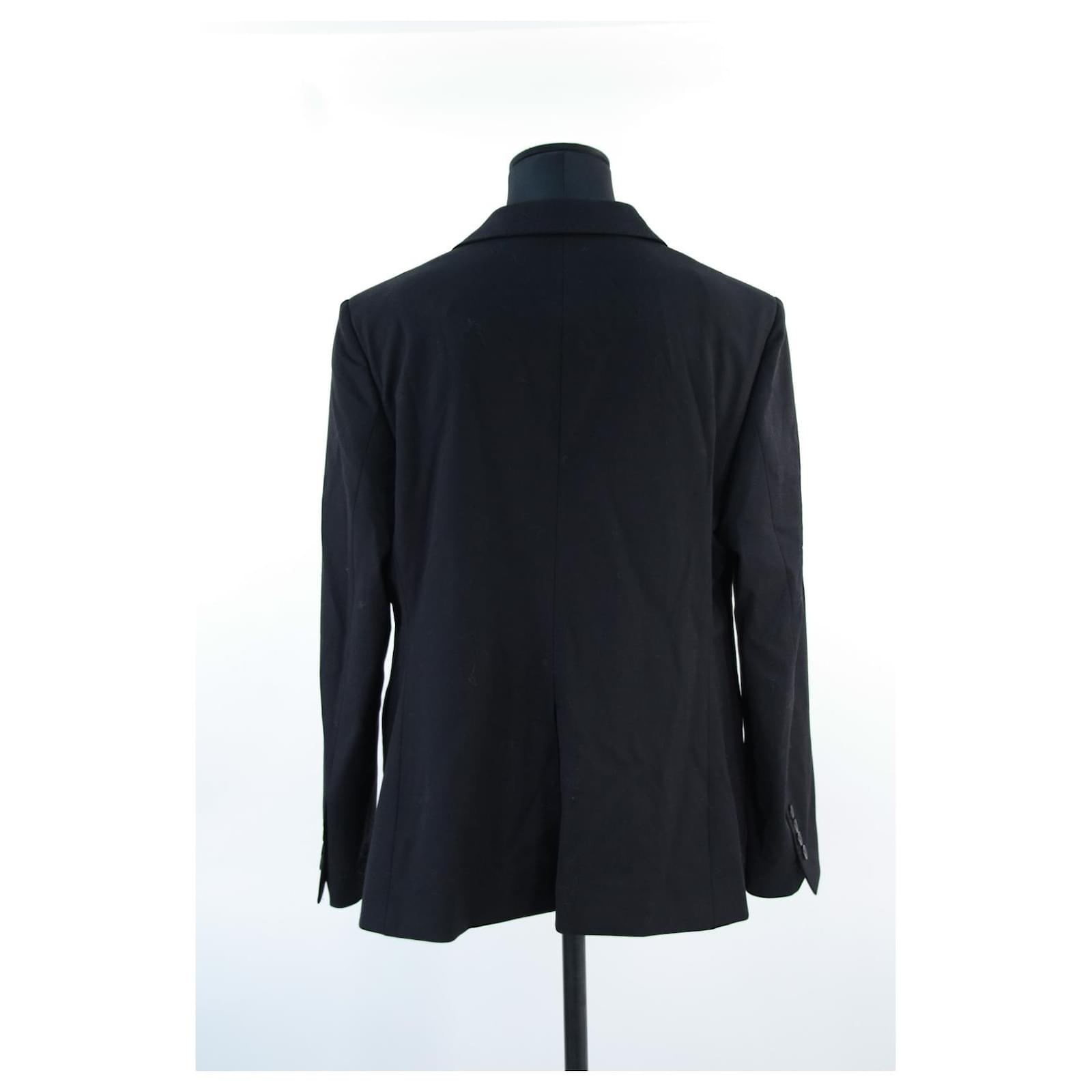 Piazza Sempione jacket 48 Black Wool ref.643148 - Joli Closet