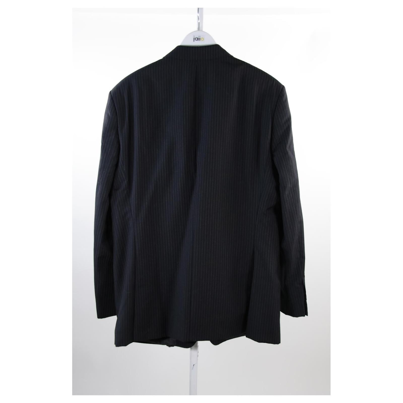 Costume Hugo Boss XXXL Laine Noir ref.645392 Joli Closet