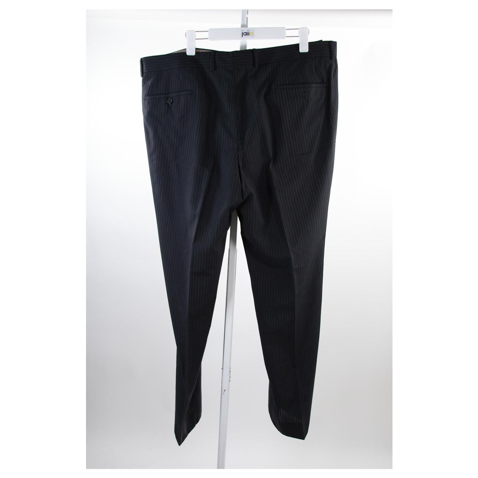 Pantalon Costume En Laine Gris Hugo Boss - Taille 46 (GR 54) - Occasion En Excellent état
