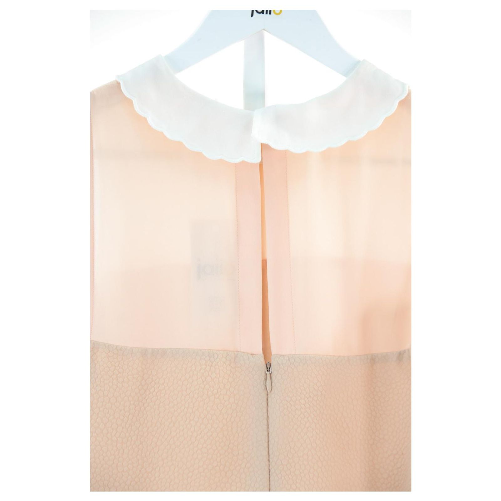 Haut Femme CLAUDIE PIERLOT Manches 3/4 Modèle Bambou Noir - Taille 36, Occasion Excellent État