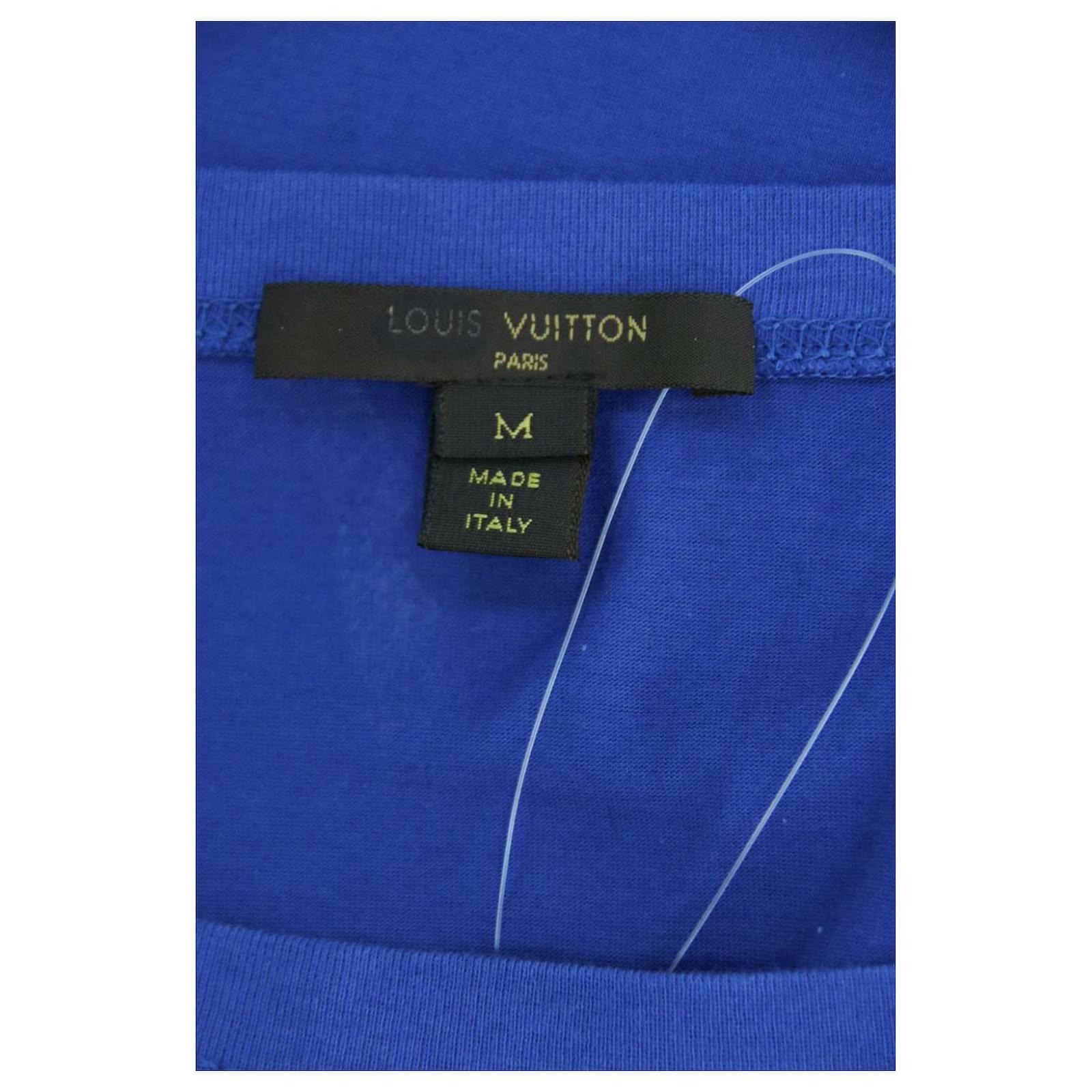 Louis Vuitton Tops Blue Cotton ref.546988 - Joli Closet