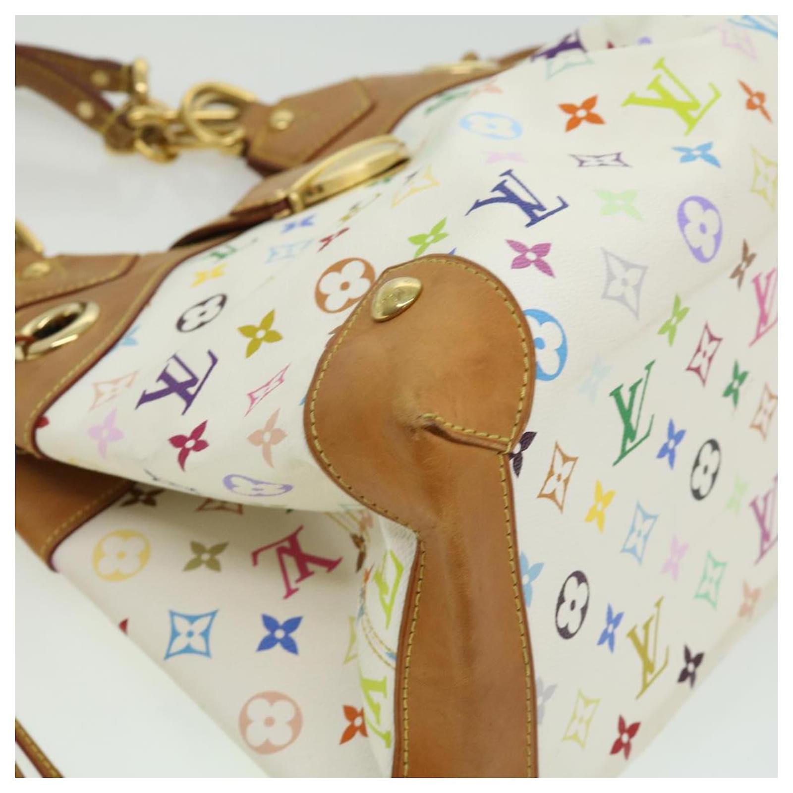 LOUIS VUITTON Monogram Multicolor Ursula Tote Bag White M40123 LV Auth  bs1849a ref.647222 - Joli Closet