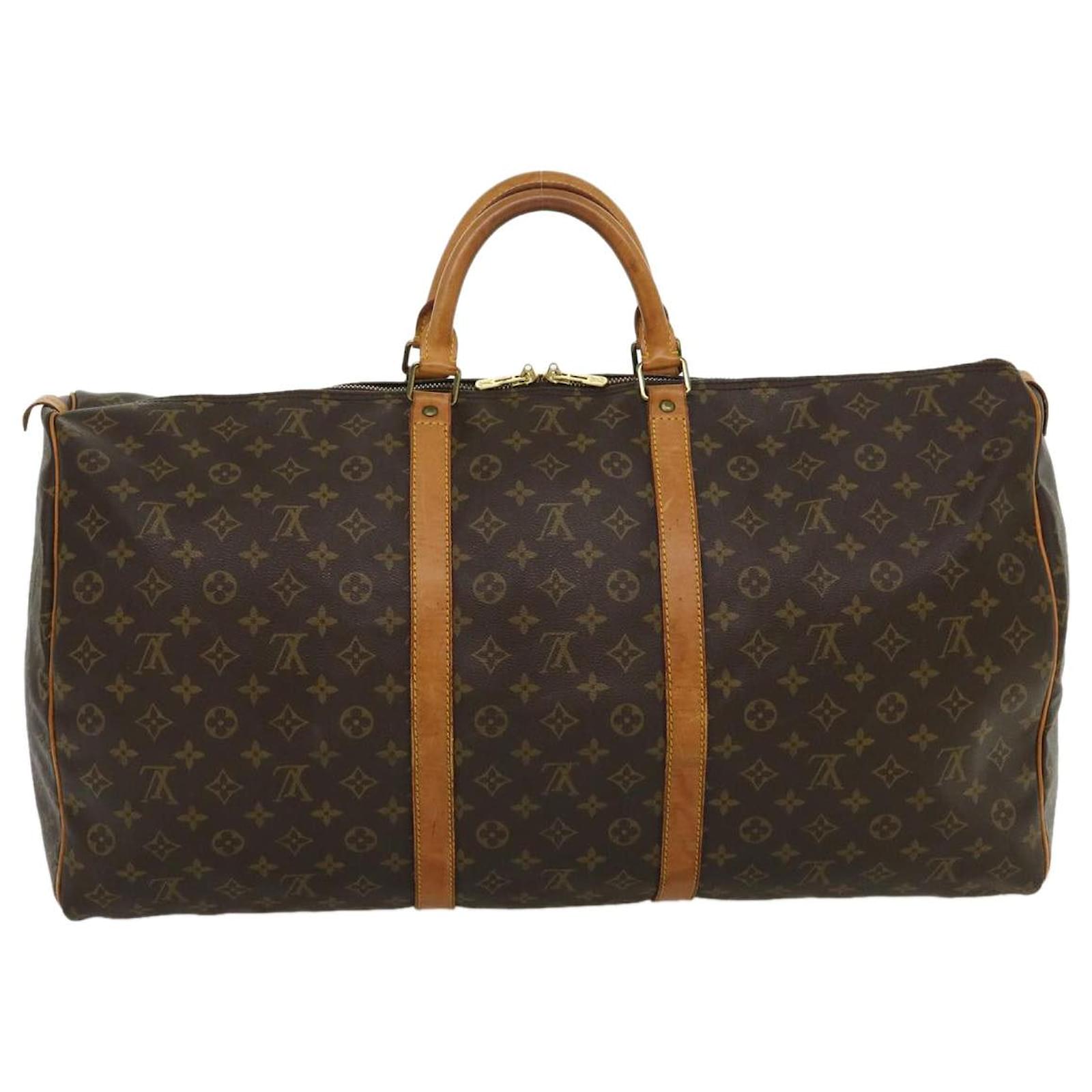 Louis Vuitton Keepall 60 Brown Cloth ref.647330 - Joli Closet