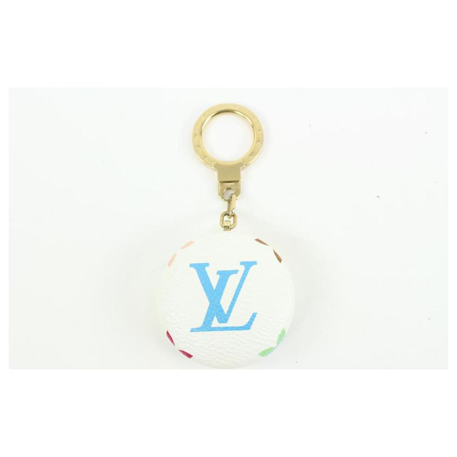LOUIS VUITTON Monogram Multicolore Key Holder Keychain / Ornament