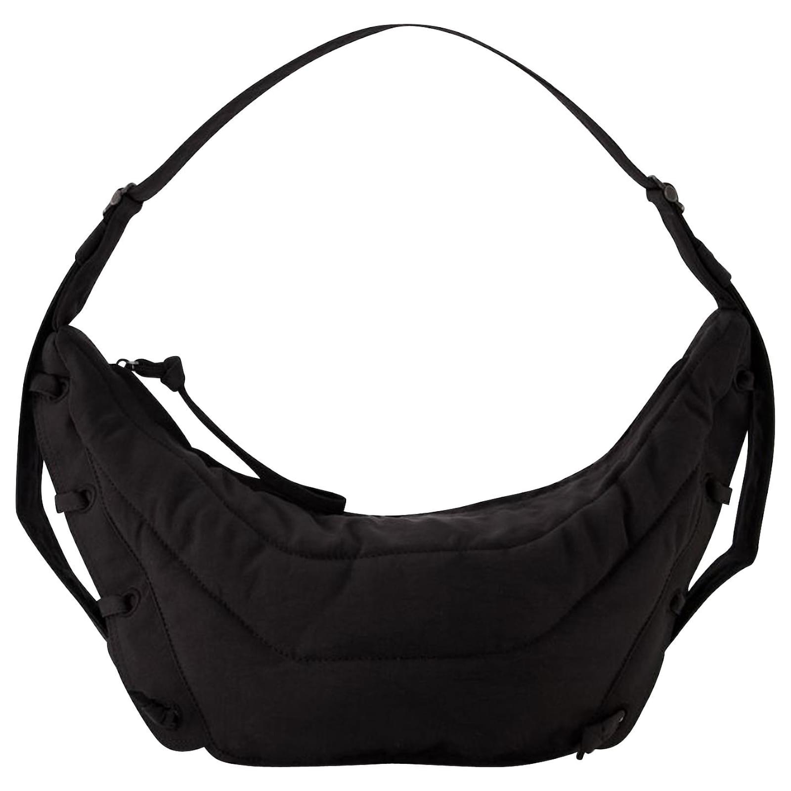 Lemaire Small Soft Game Bag in Brown Nylon ref.647986 Joli Closet