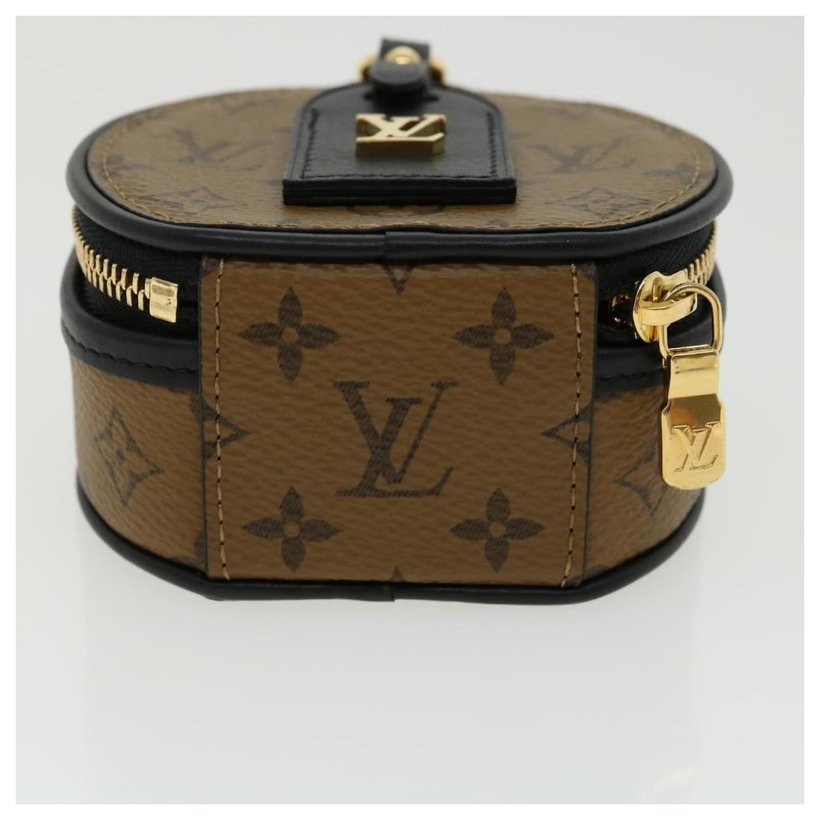 LOUIS VUITTON Monogram Reverse Vanity NVPM Hand Bag 2way M45165 LV