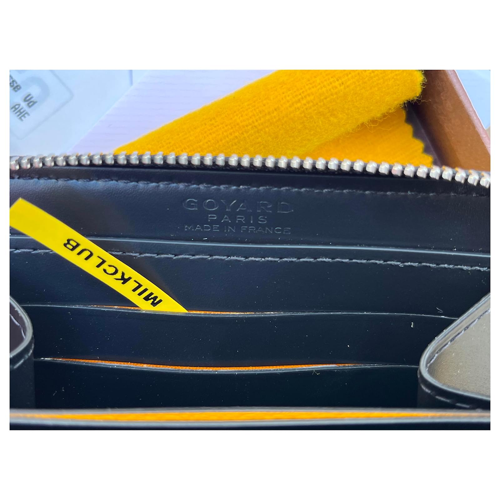 Top Quality Goyar-d Matignon PM Wallet Black 1:1 Repfrom Suplook