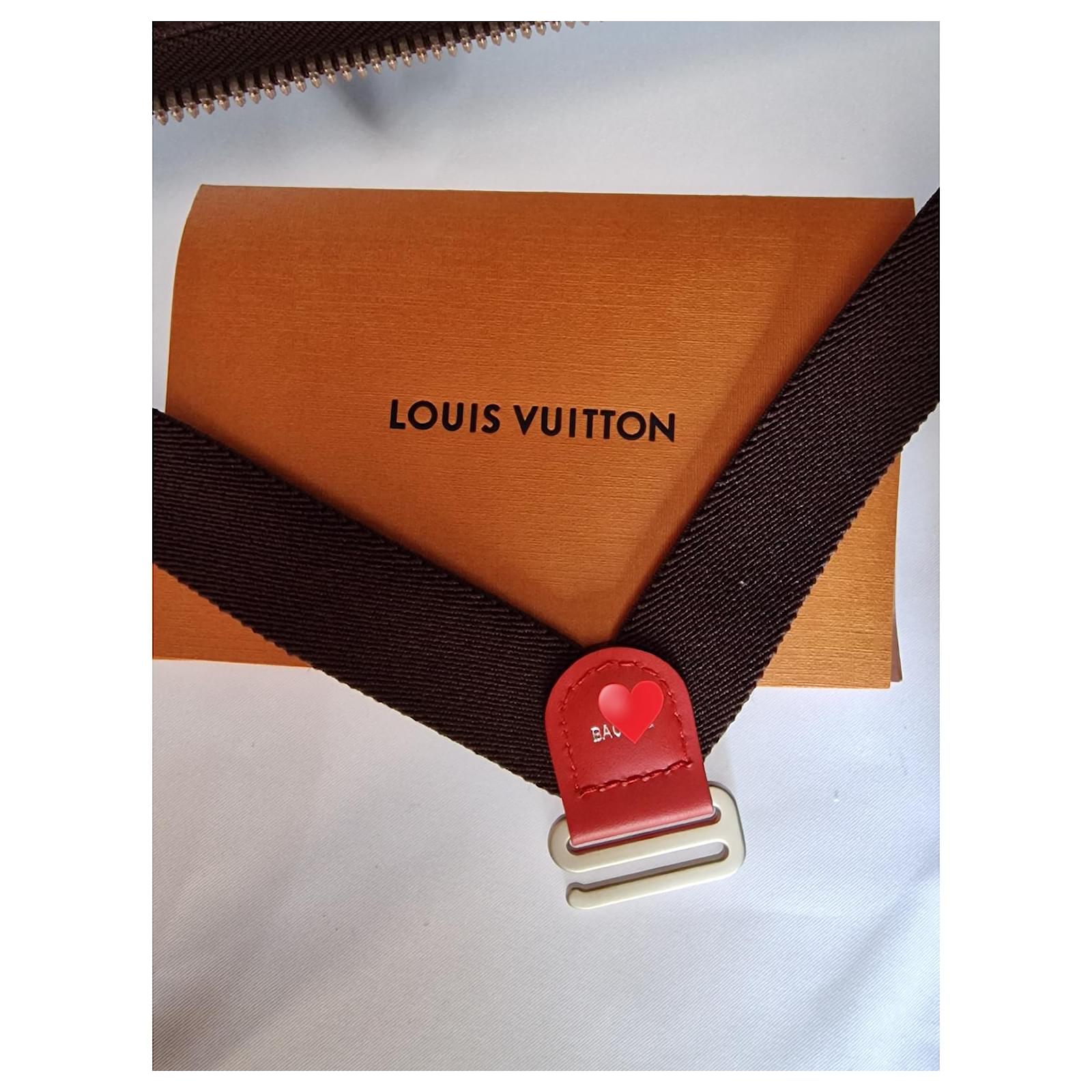Horizon 55 cloth vanity case Louis Vuitton Brown in Cloth - 33499053