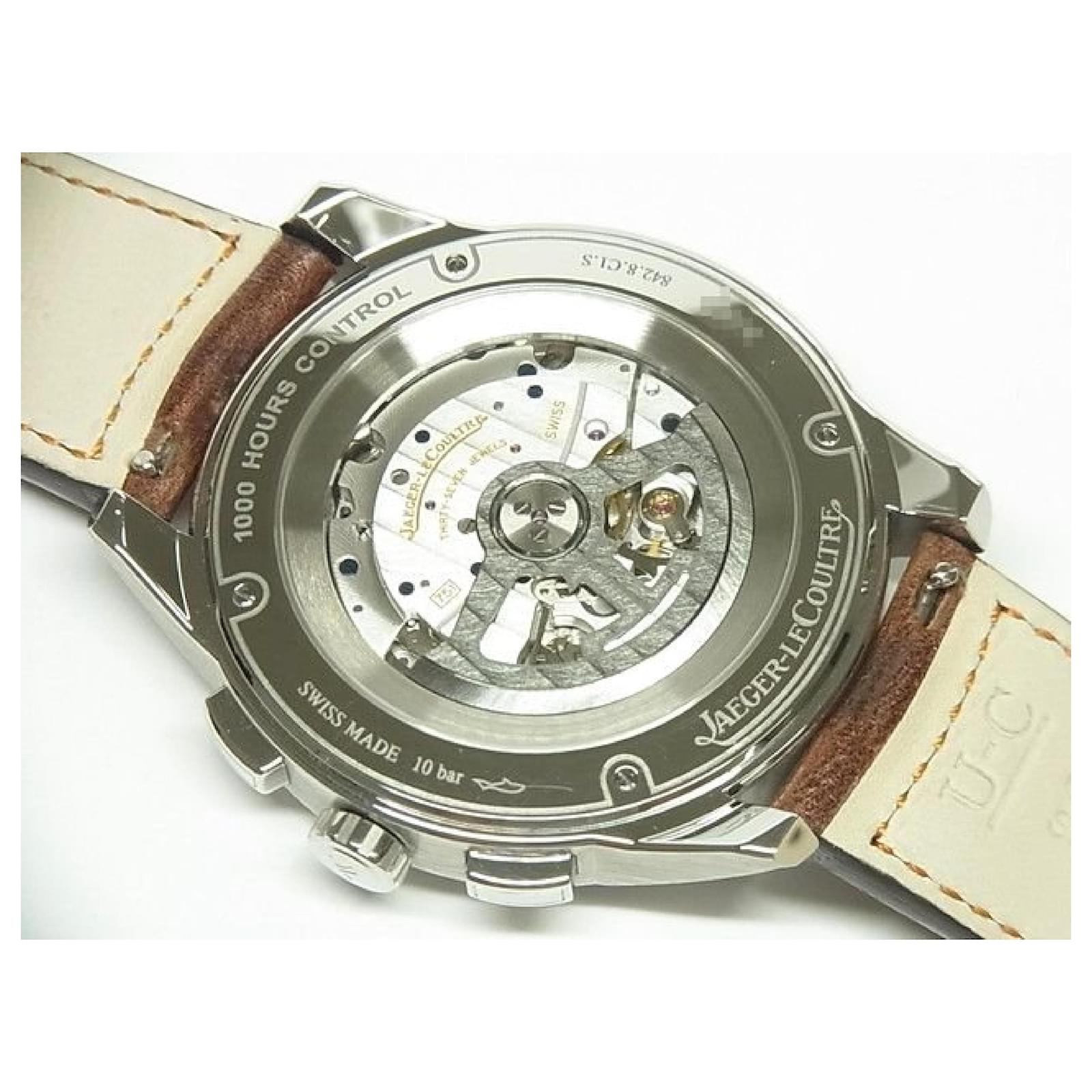 JAEGER LECOULTRE Polaris Chronograph black Dial Q9028471 genuine