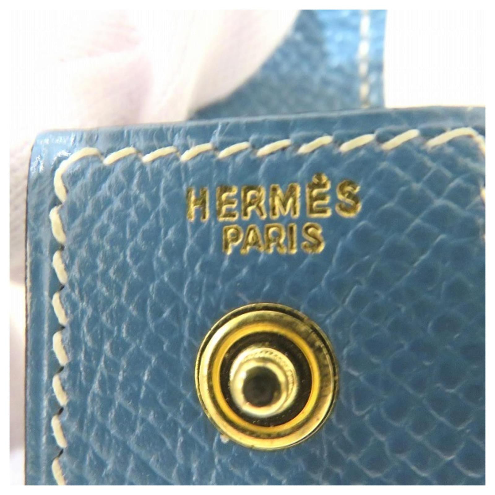 Hermès lipstick case Silvery Silver ref.843611 - Joli Closet