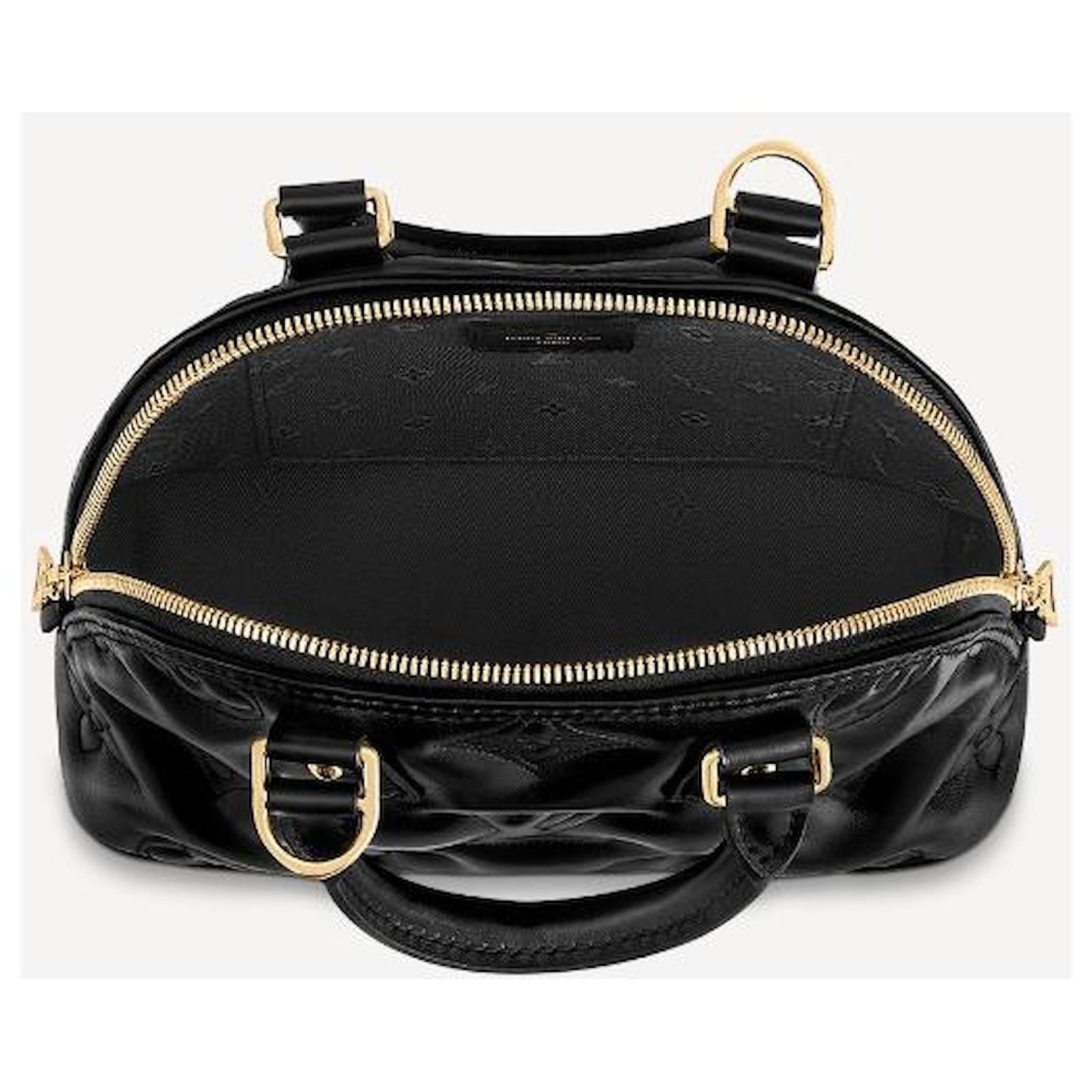 Louis Vuitton LV Alma BB bubblegram new Black Leather ref.649603 - Joli ...