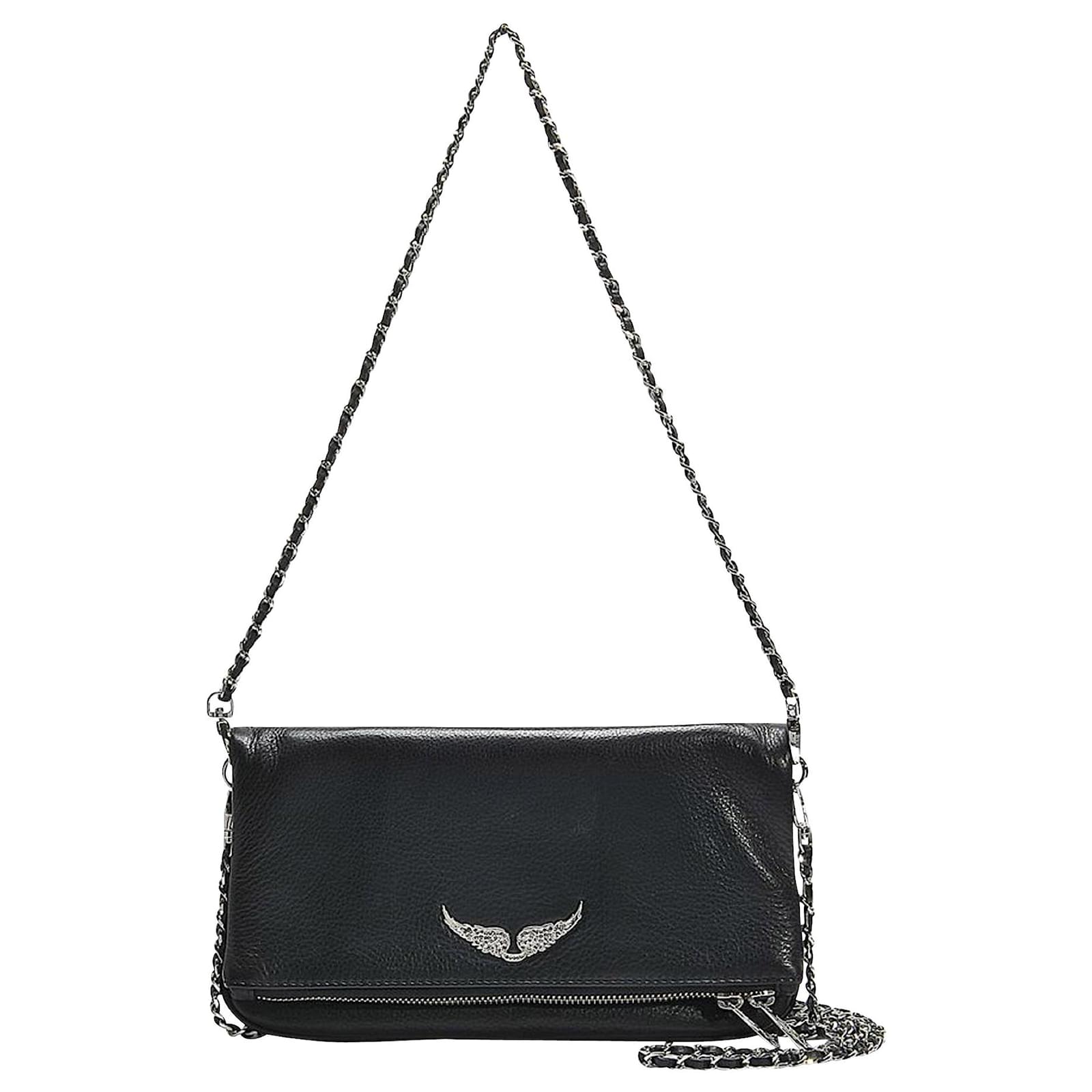 Rock Hobo Bag - Zadig & Voltaire - Black - Leather ref.650925 - Joli Closet