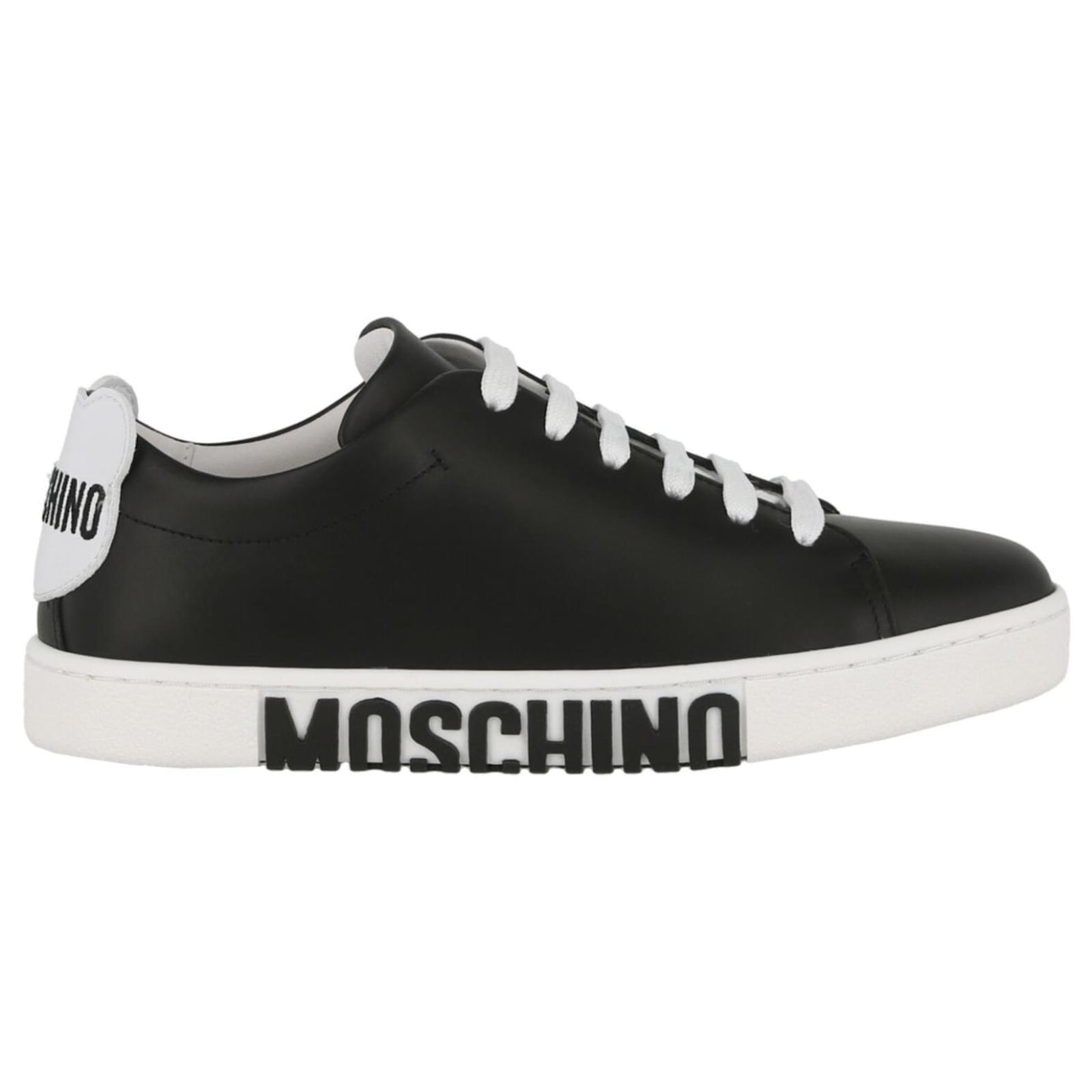Moschino Ballerine con stampa logo 77417