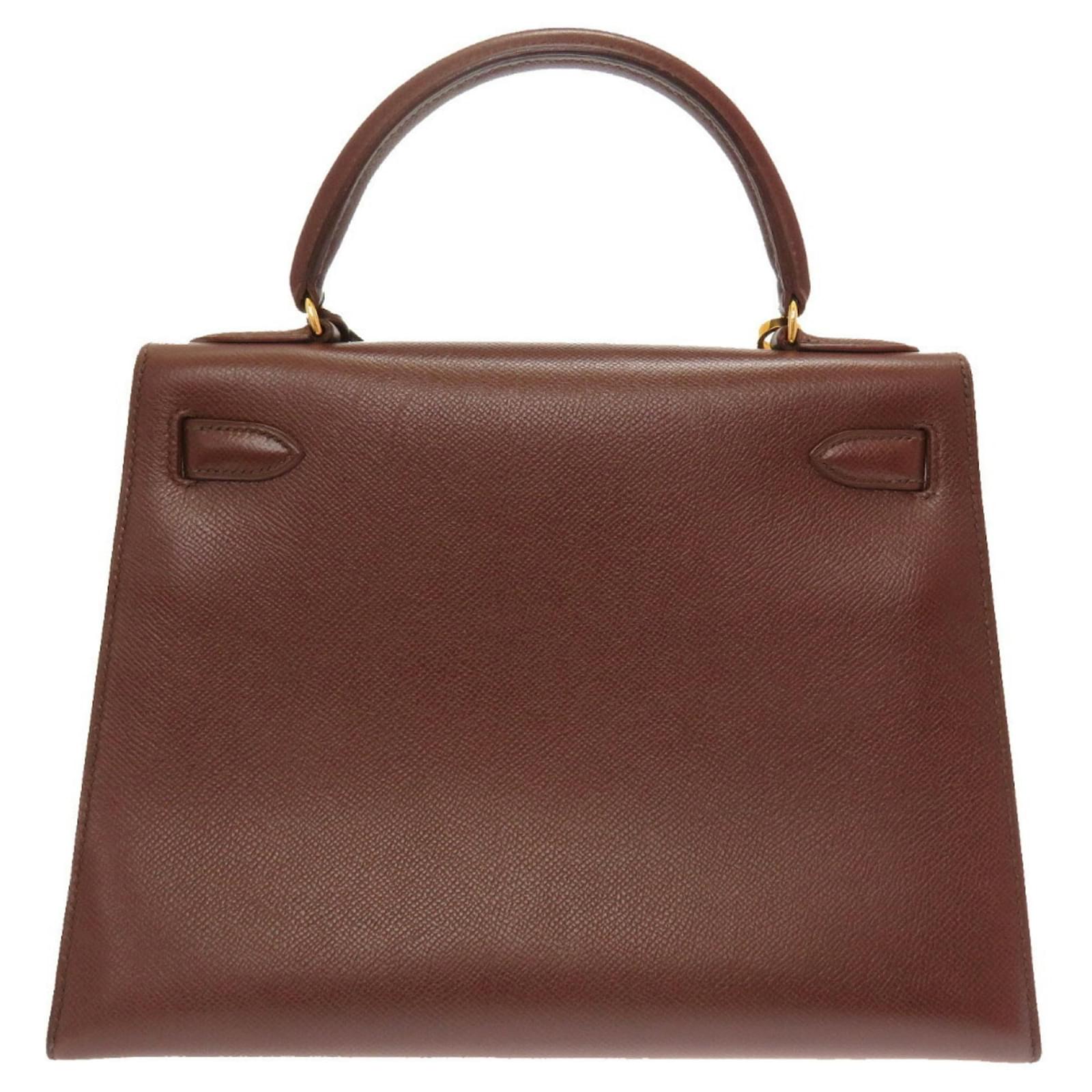 Hermès hermes kelly Brown Leather ref.651907 - Joli Closet