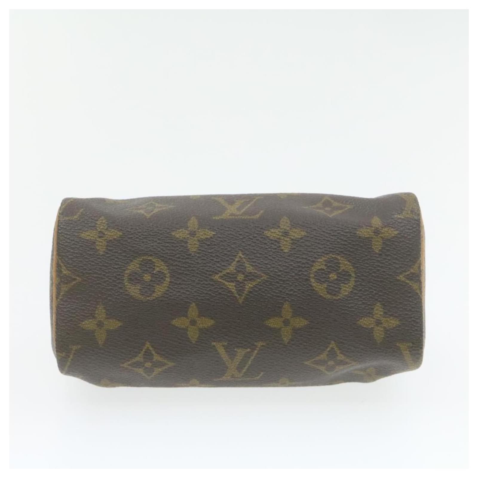 Louis Vuitton Monogram Mini Lin Speedy 30 M95224 Brown Cloth ref.976523 -  Joli Closet