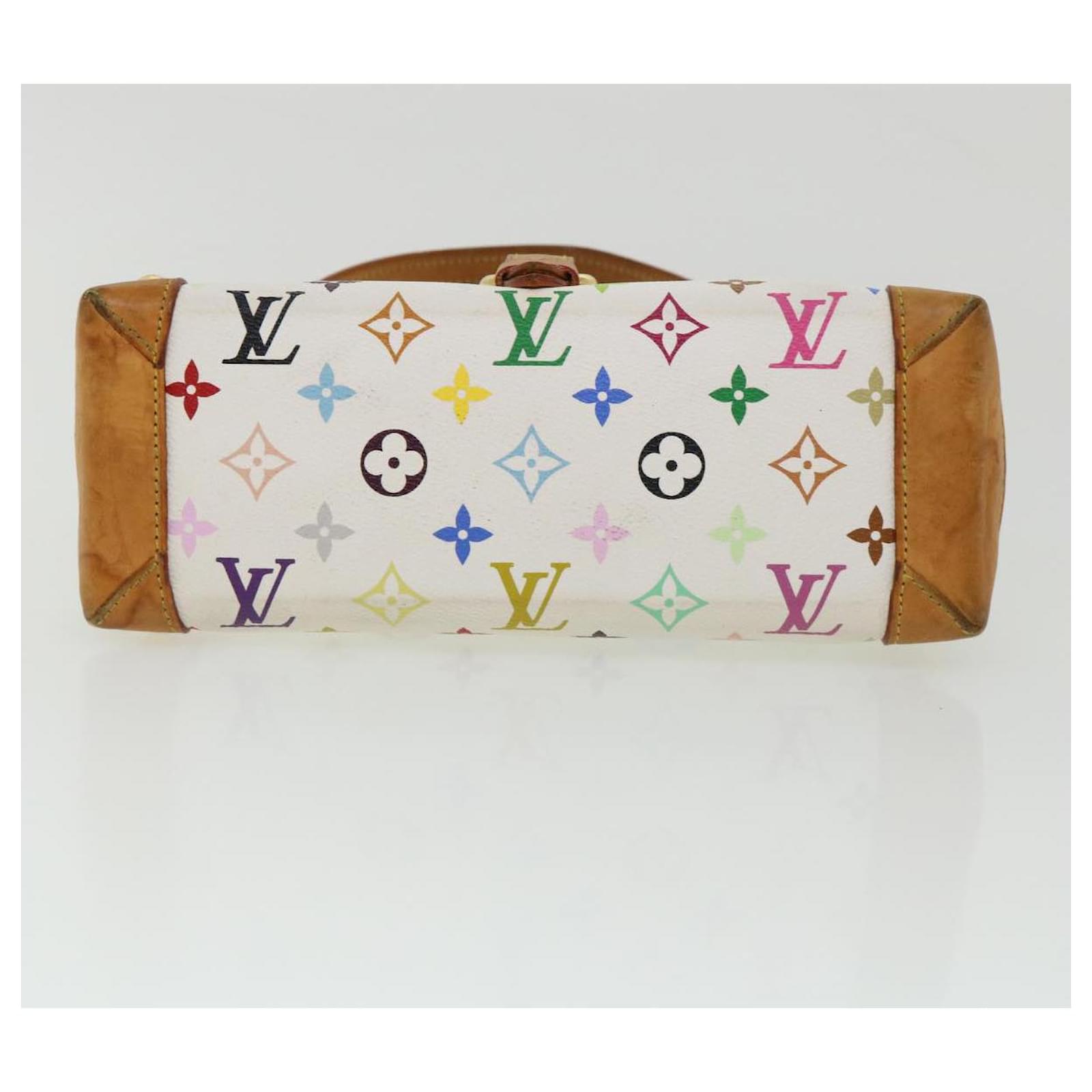 LOUIS VUITTON Monogram Multicolor Eliza Shoulder Bag White M40098 LV Auth  31338a ref.652902 - Joli Closet