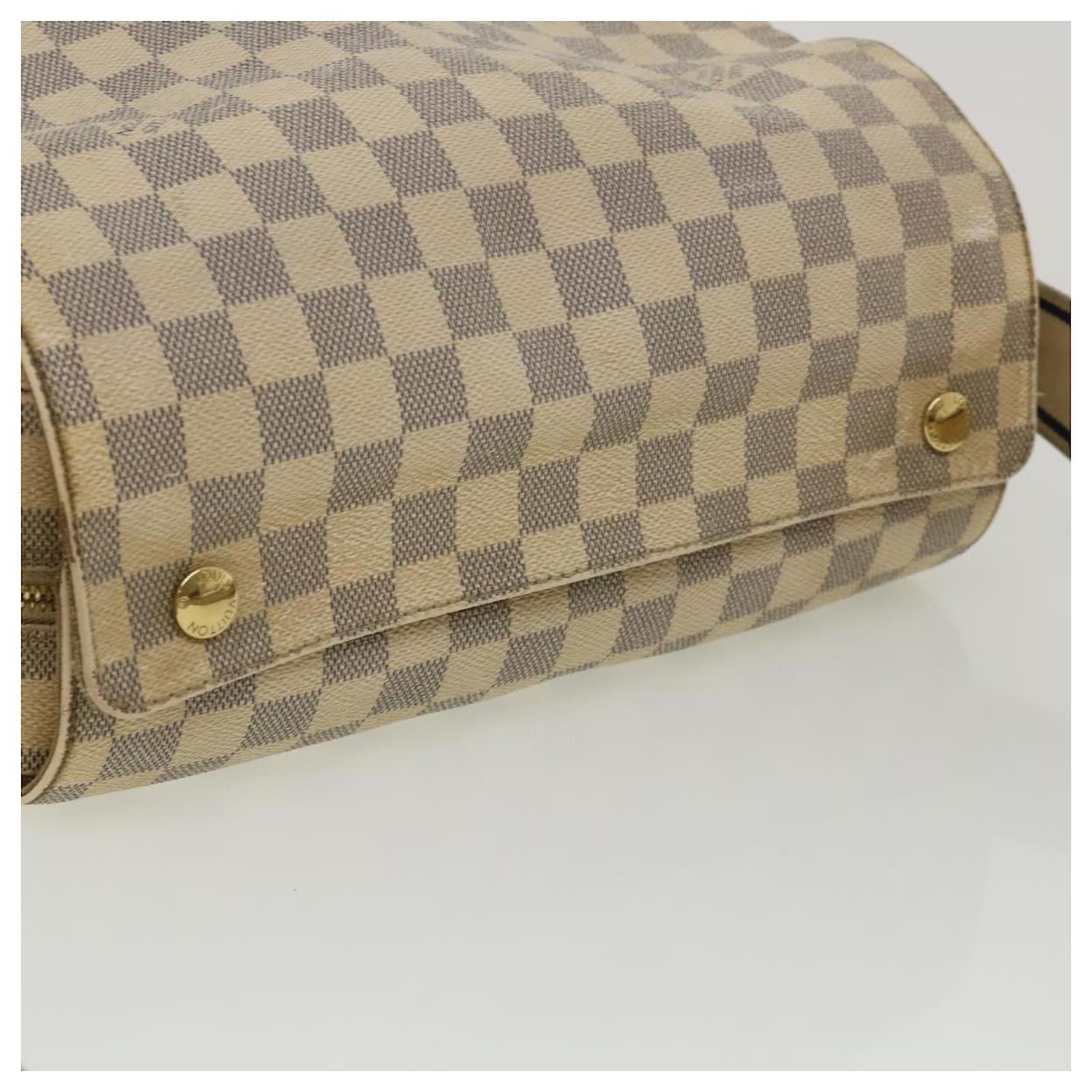 LOUIS VUITTON Damier Azur Naviglio Shoulder Bag N51189 LV Auth 31337  ref.652939 - Joli Closet