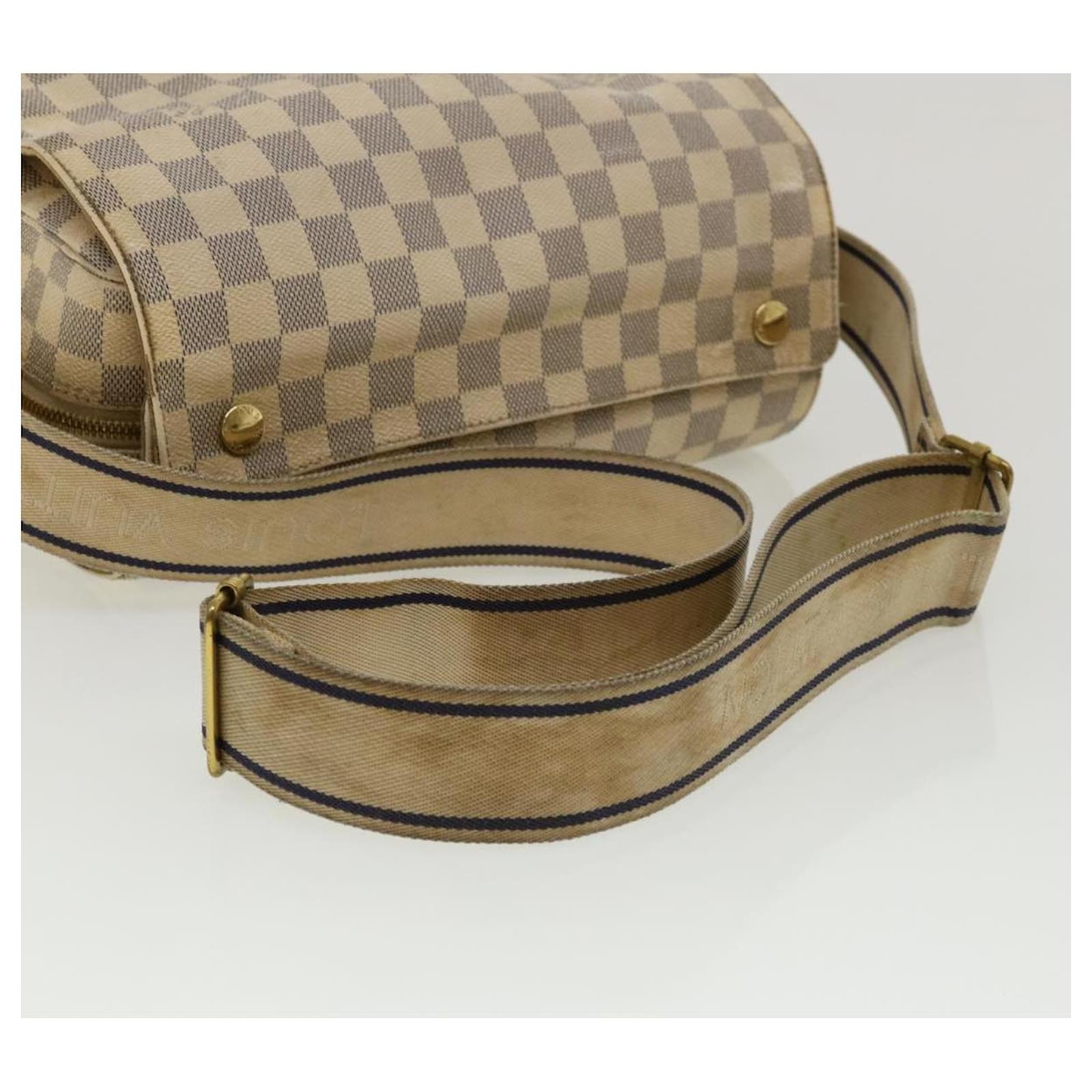 LOUIS VUITTON Damier Azur Naviglio Shoulder Bag N51189 LV Auth 31337  ref.652939 - Joli Closet