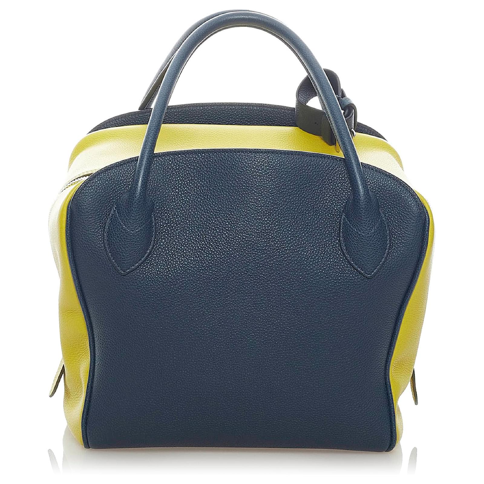 Blaue Haute Maroquinerie von Louis Vuitton Leder Kalbähnliches