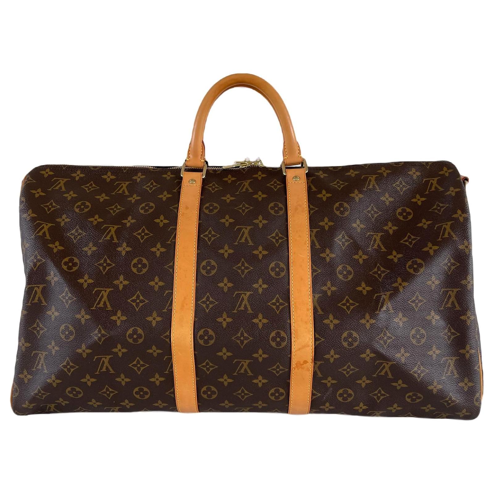 Louis Vuitton Keepall 55 bandouliere weekendbag travelbag monogram
