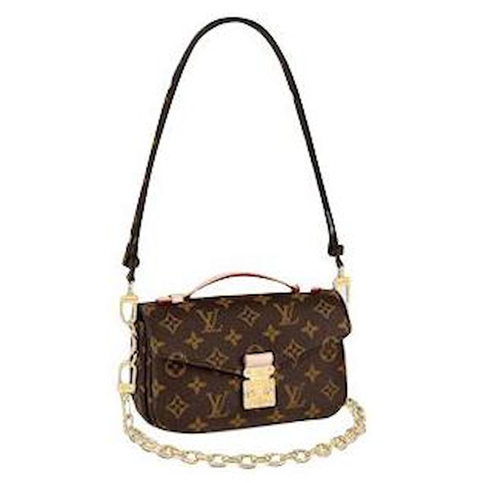 Louis Vuitton LV Metis pochette East West Brown Cloth ref.654253 - Joli ...