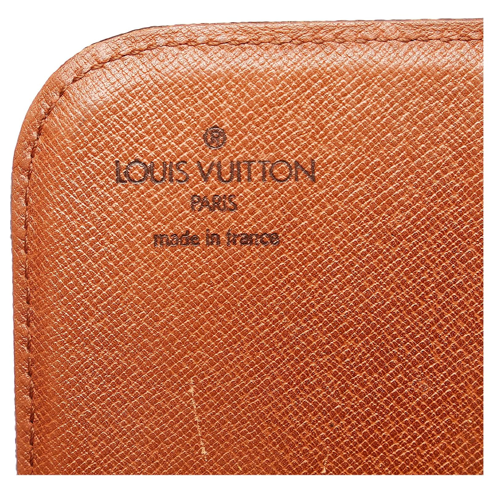 Louis Vuitton Brown Monogram Cartouchiere MM Cloth ref.1034160