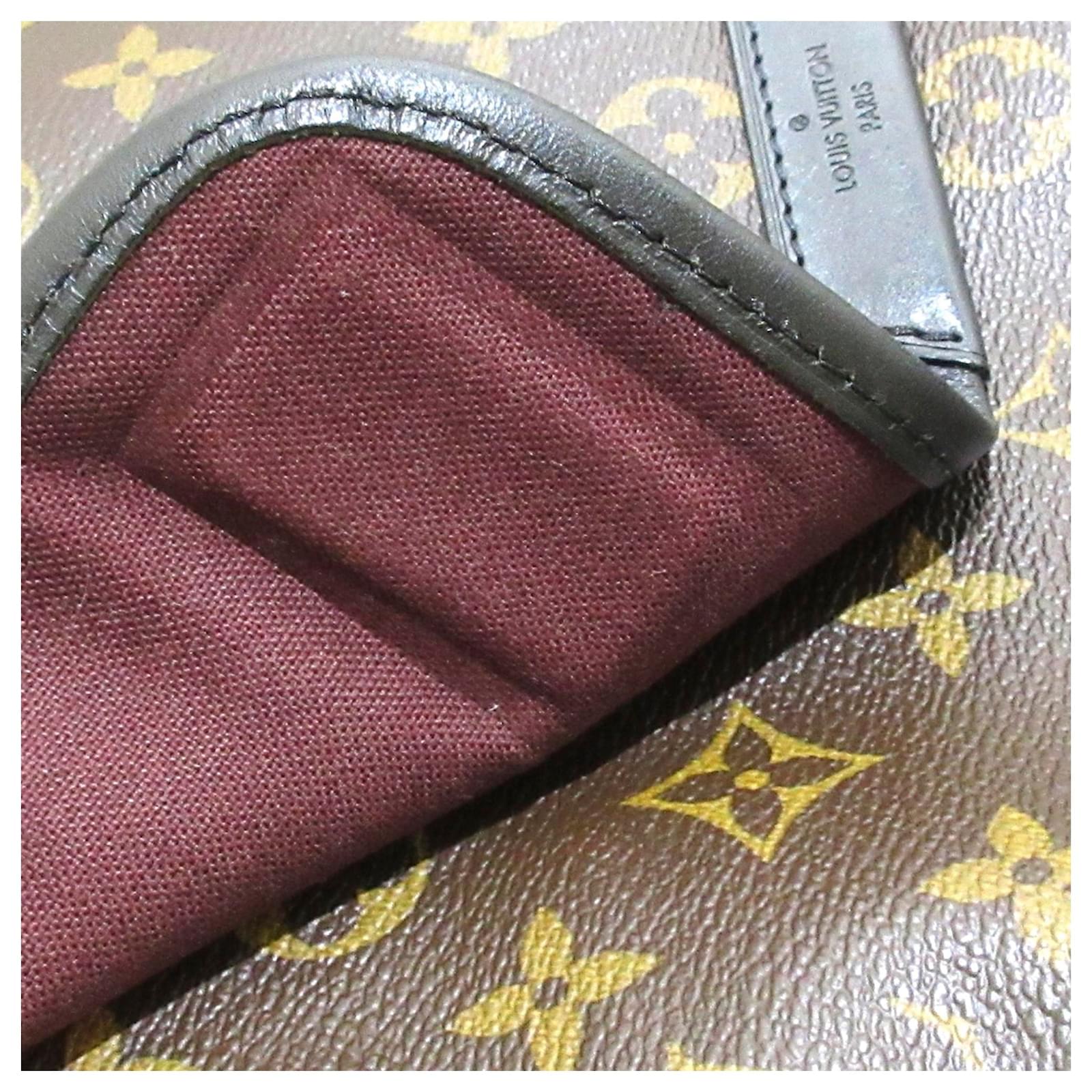 Louis Vuitton Brown Monogram Macassar Bass MM Cloth ref.652186 - Joli Closet
