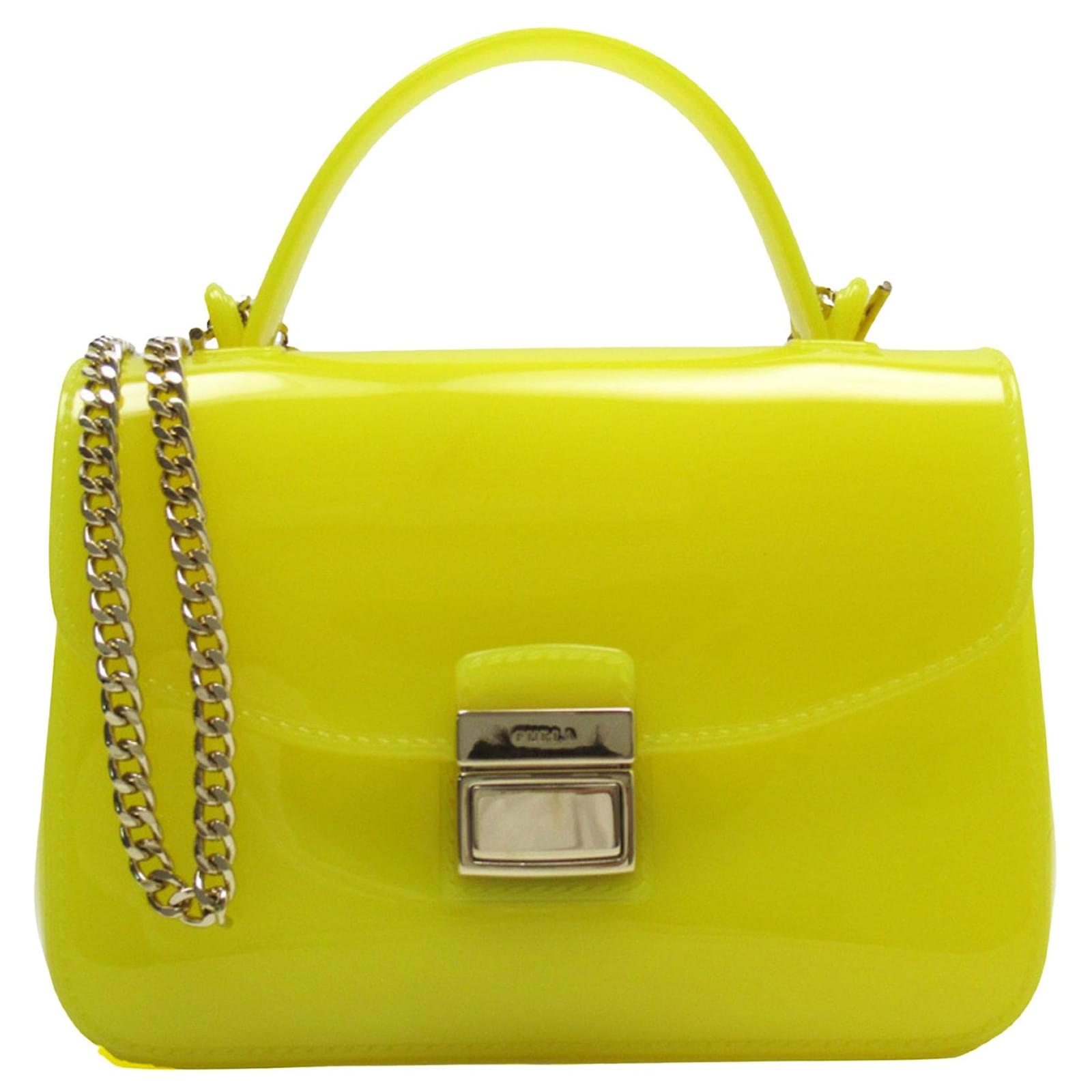 Furla Yellow Plastic ref.654969 Joli Closet