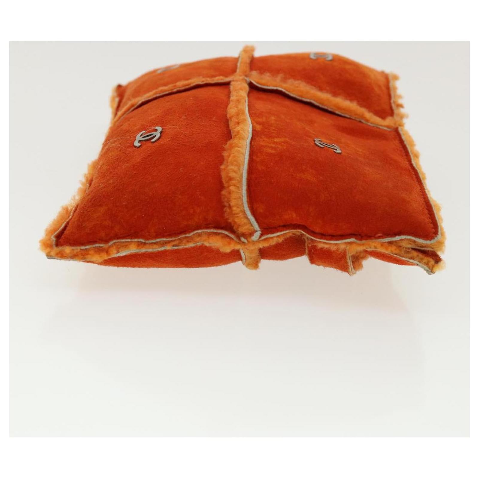CHANEL Clutch Bag Mouton Orange CC Auth yk4991 Leather ref.655144 - Joli  Closet