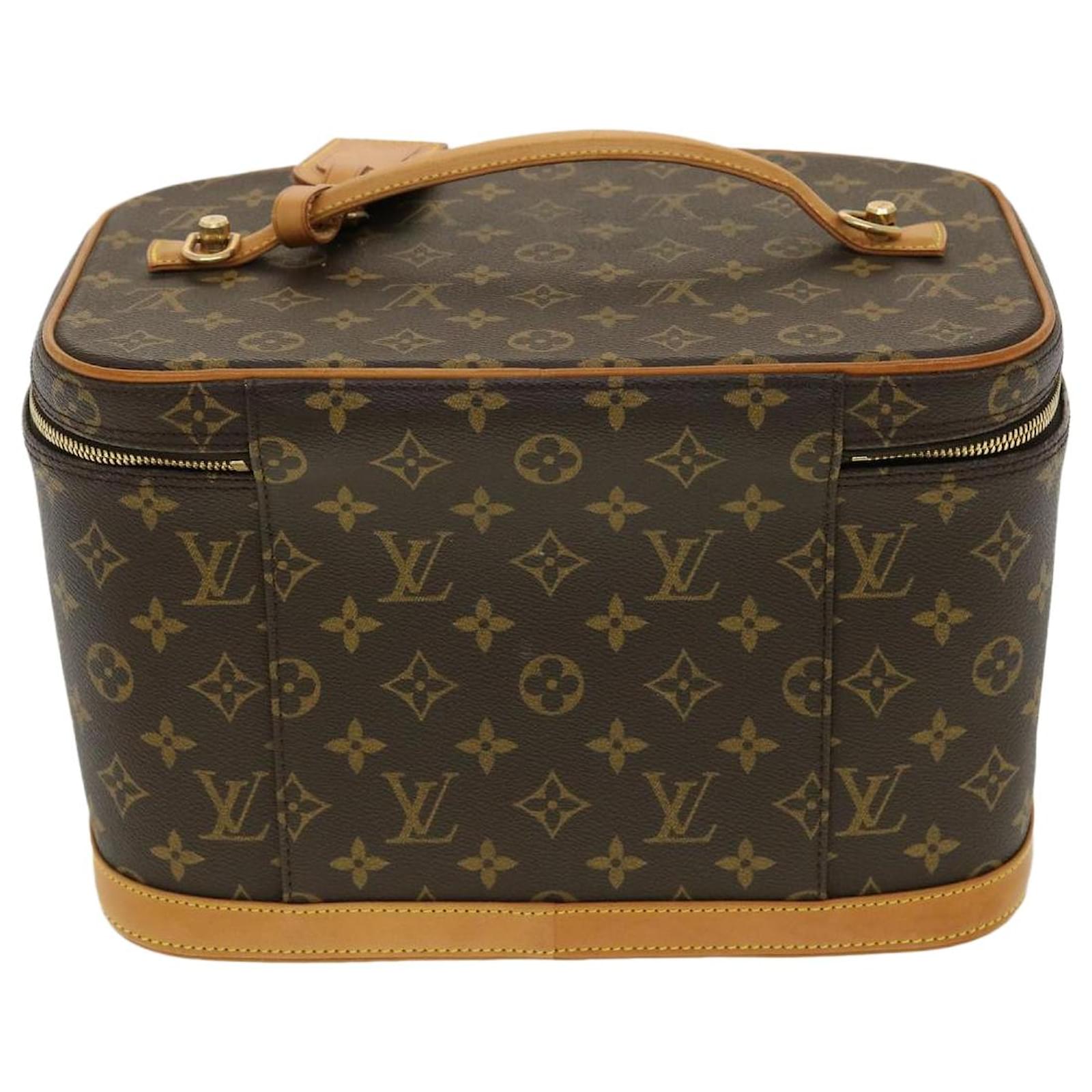 LOUIS VUITTON Monogram Nice Hand Bag M47280 LV Auth 31232 Cloth ref.655182  - Joli Closet